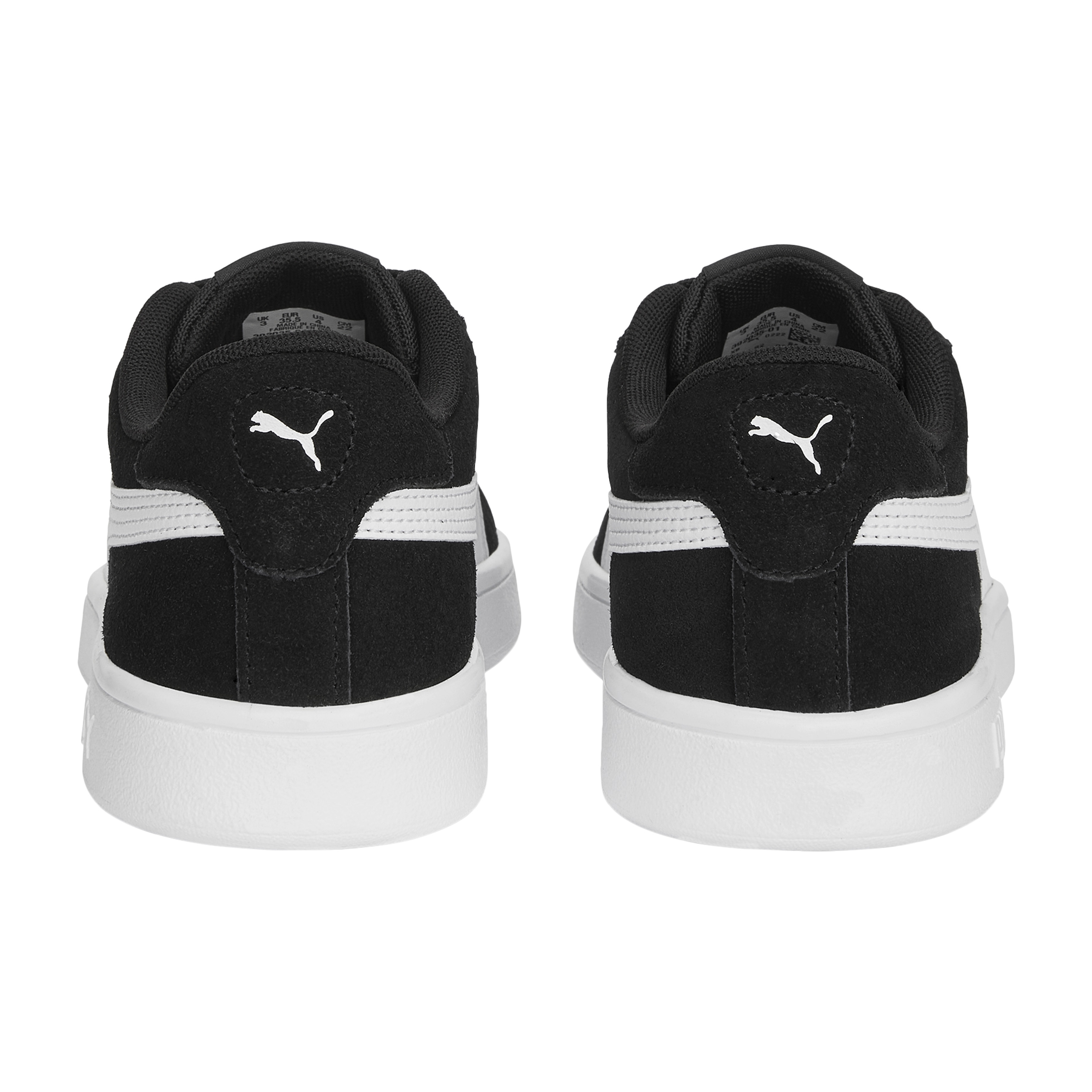 Junior leather smash sneakers PUMA Blue