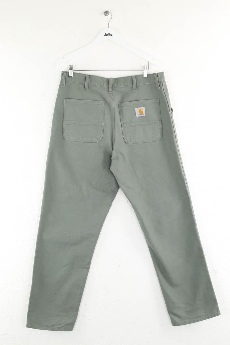 Cotton pants CARHARTT - SECONDE MAIN Grey