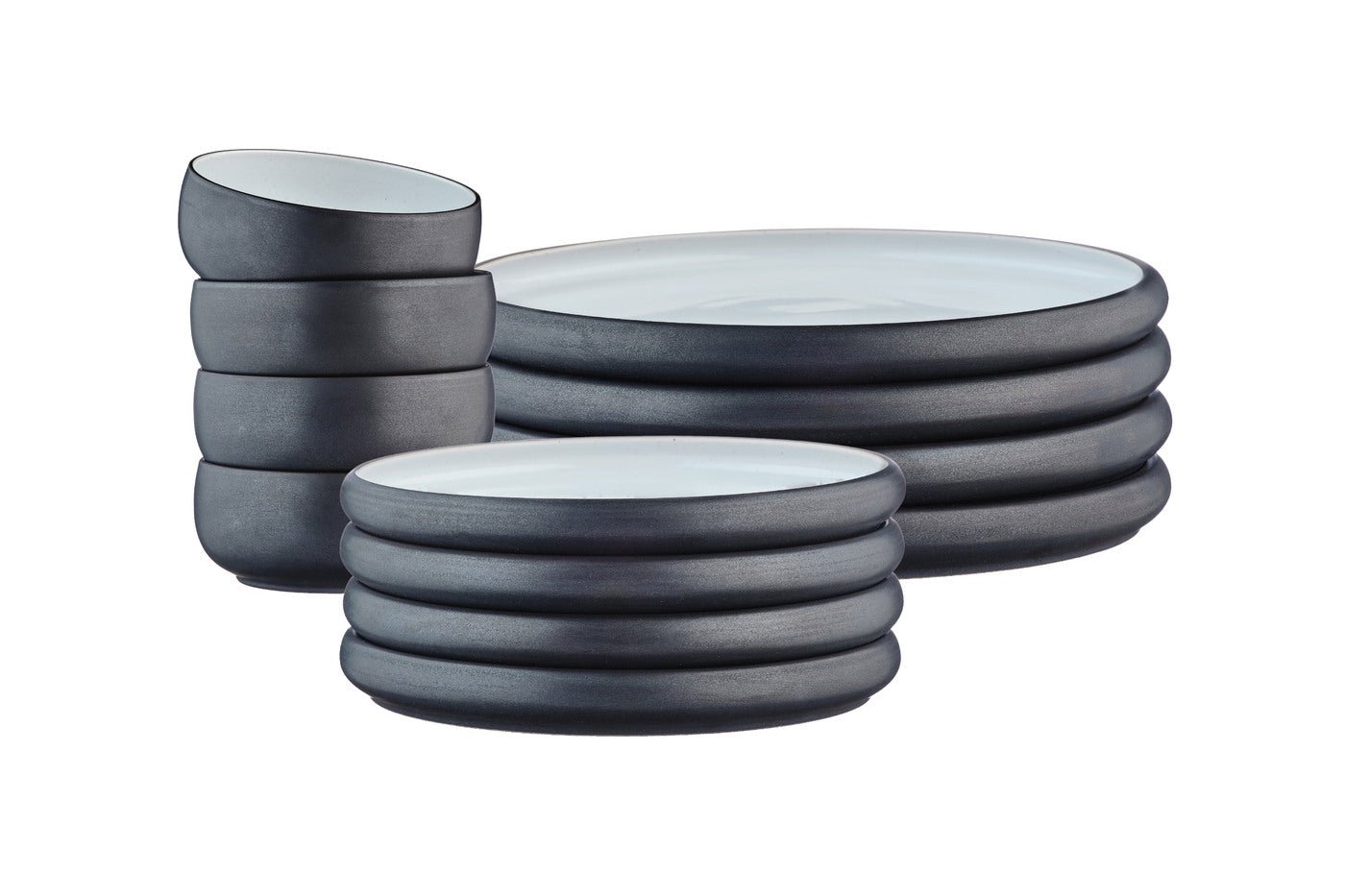 Service the gourmet essentials - 12 pieces - onyx BJORN Black