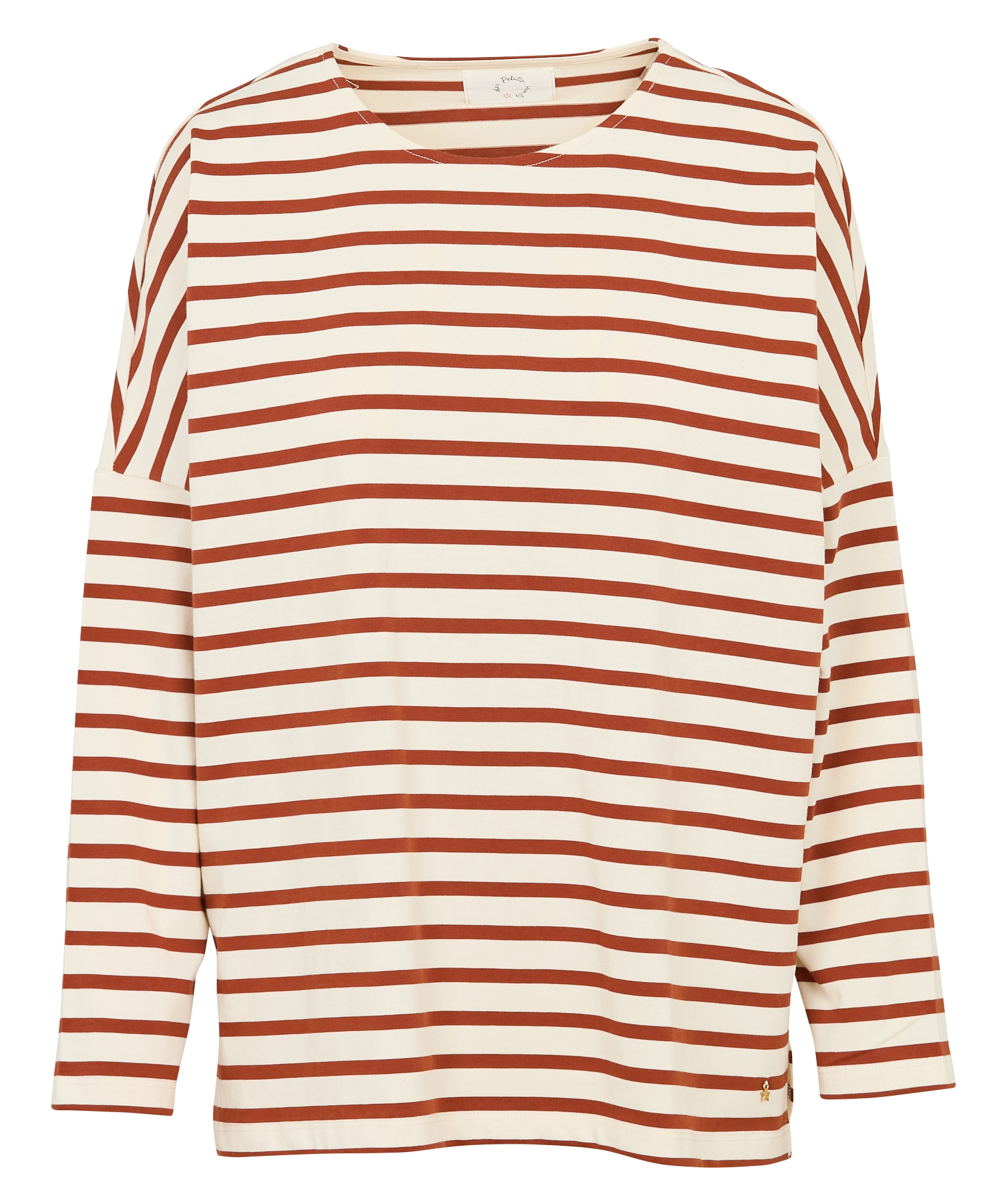 Oversized cotton T-shirt DES PETITS HAUTS White