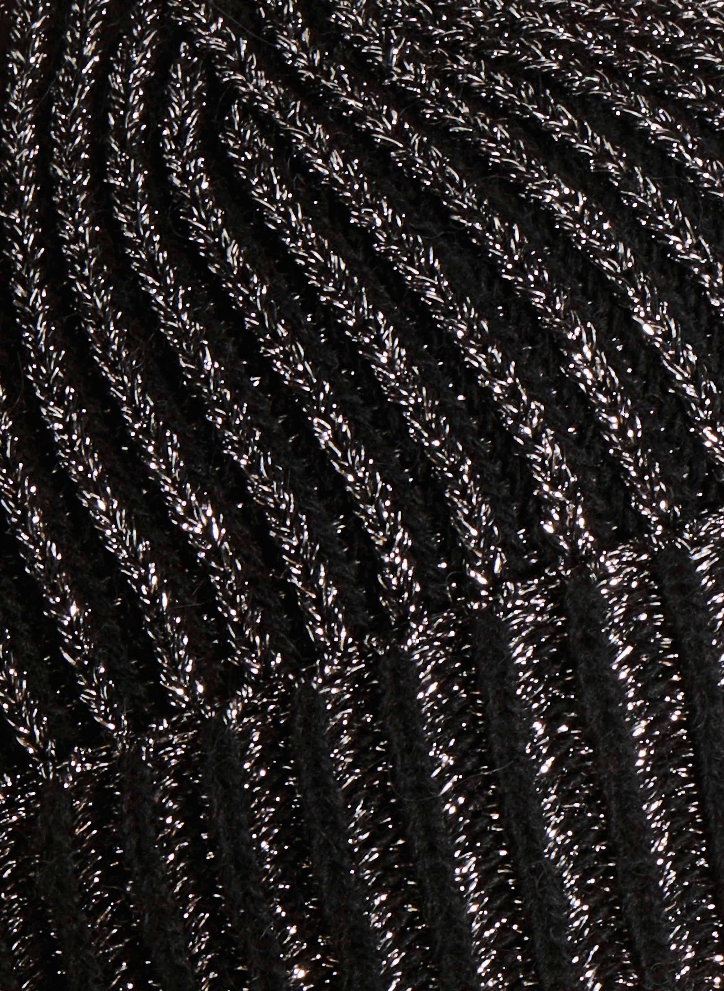 Strickmütze LA FEE MARABOUTEE Schwarz