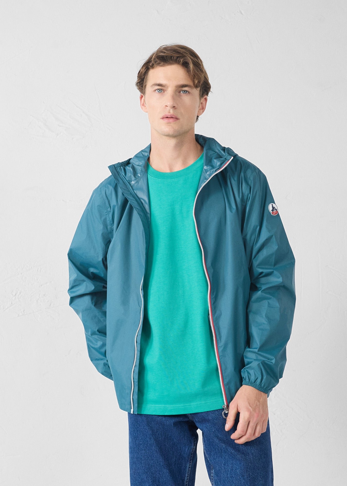 Packable raincoat Kilmory JOTT Green