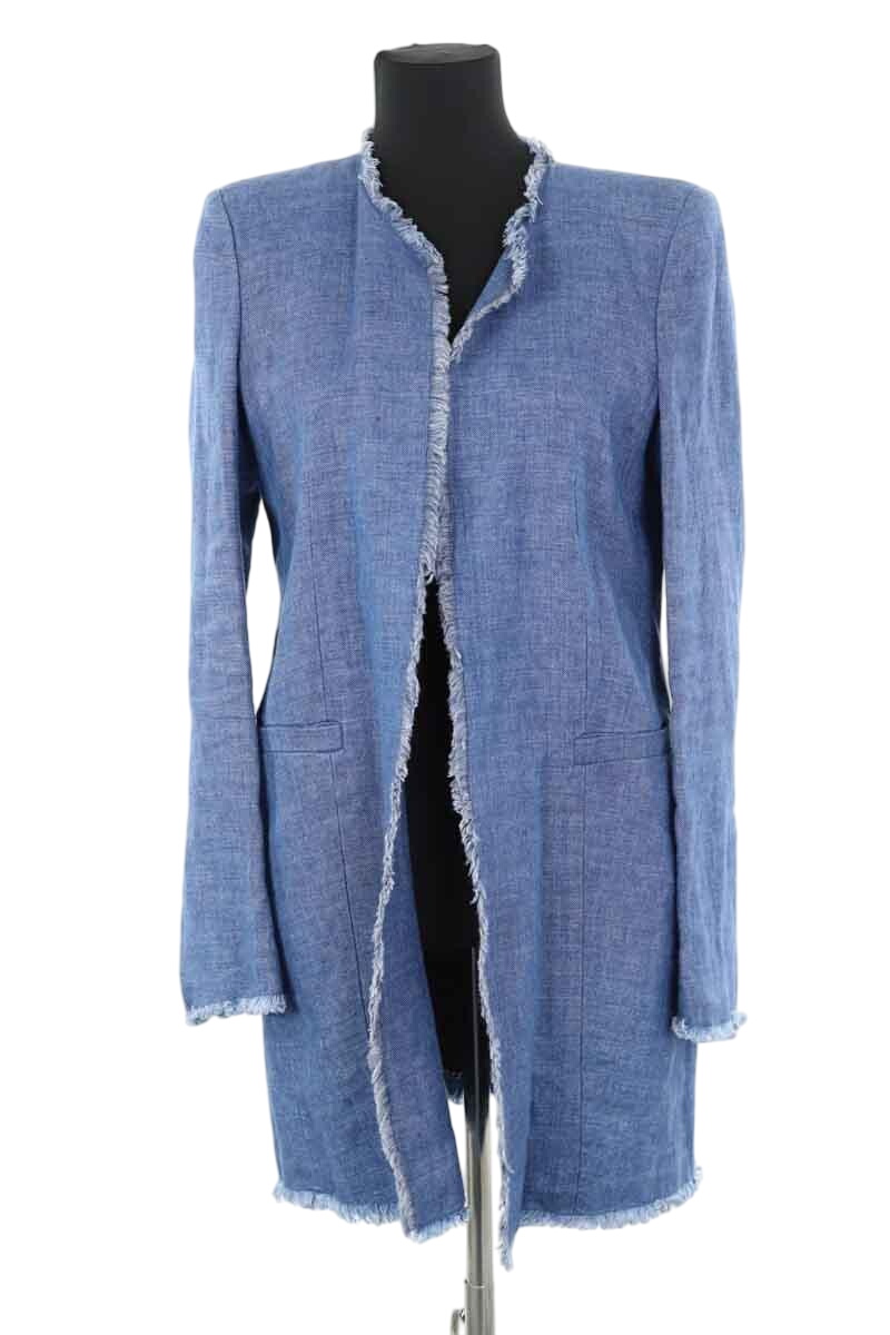 Cotton jacket JOSEPH - Seconde Main Blue