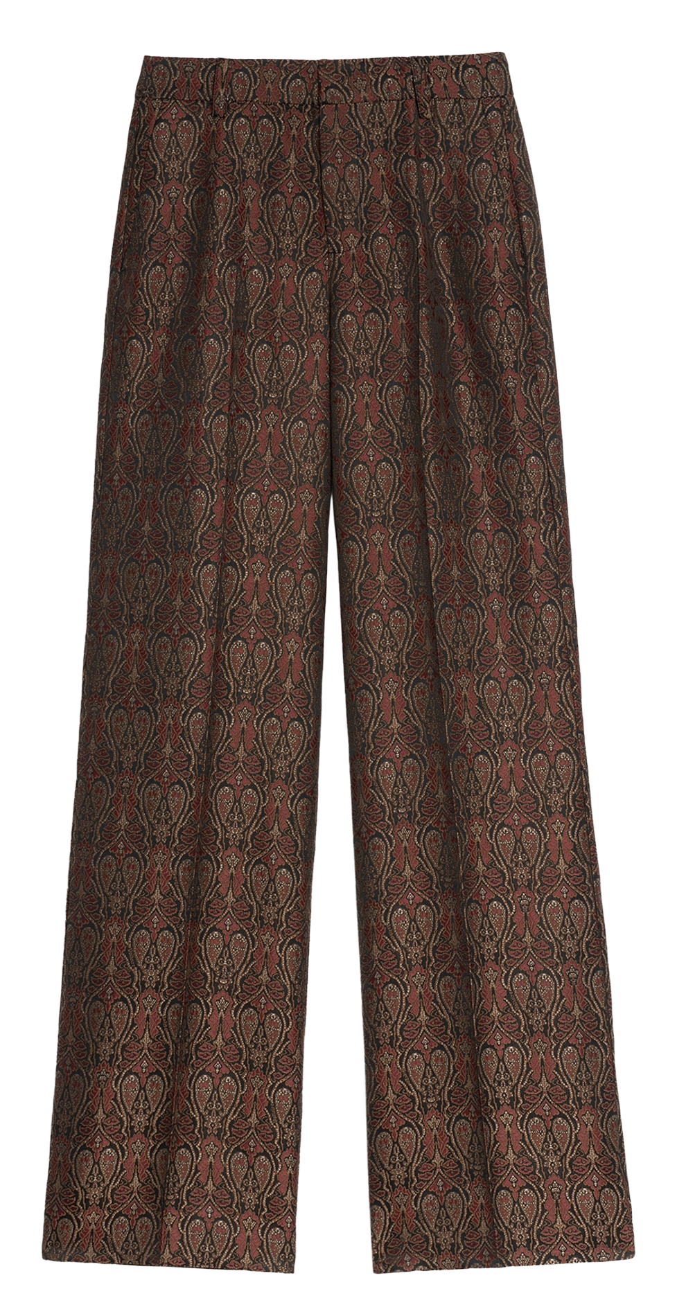 Jacquard straight pants ZADIG&VOLTAIRE Black