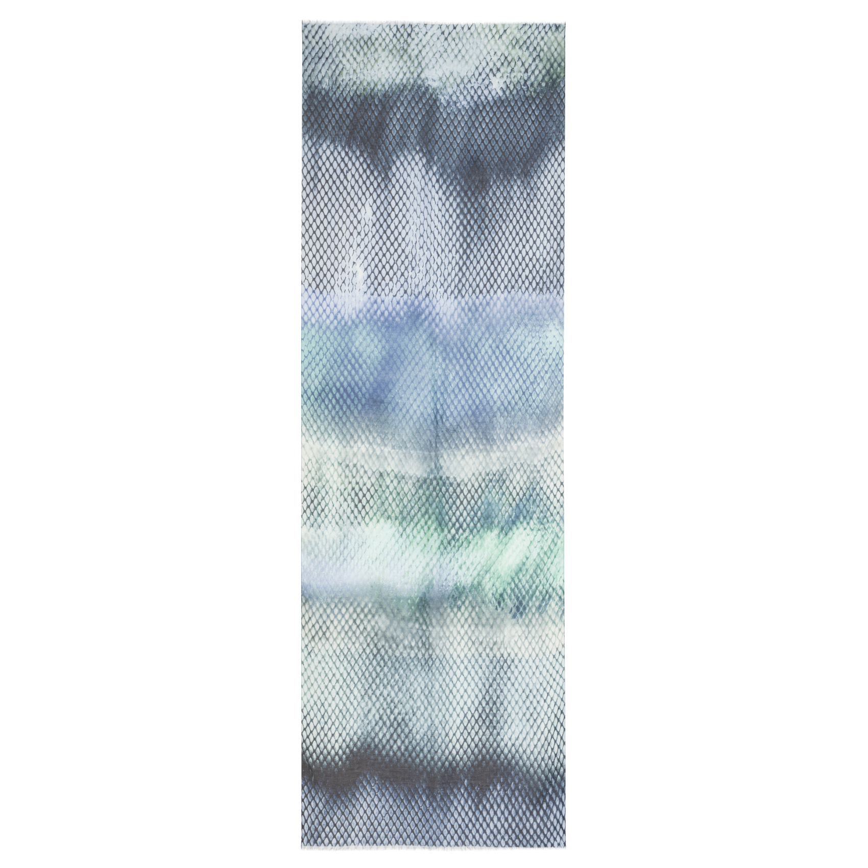 Foulard imprimé AU PRINTEMPS PARIS Bleu