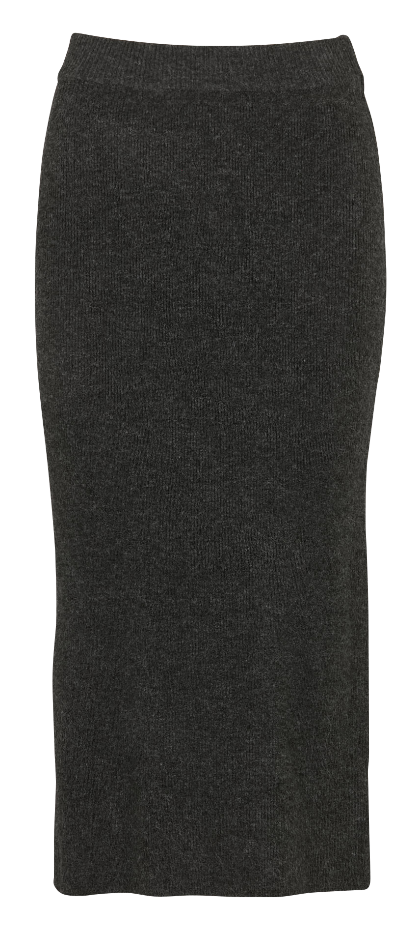 Halblanger Strickrock THE KORNER Silber