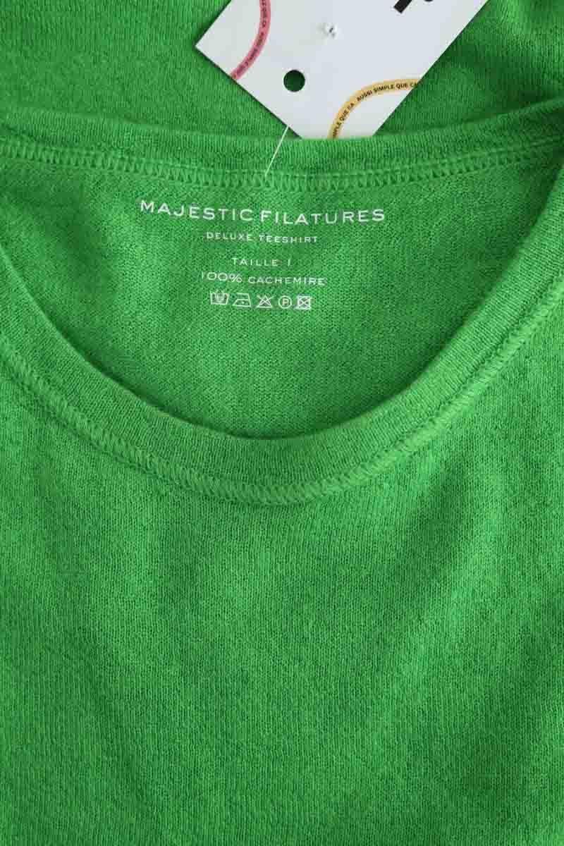 T-shirt MAJESTIC FILATURES - SECONDE MAIN Green