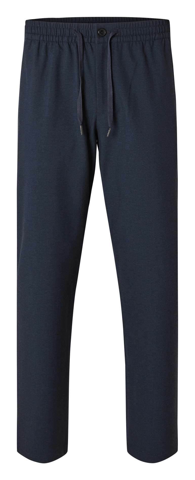 Gerade Hose aus recycelten Mischfasern SELECTED Blau