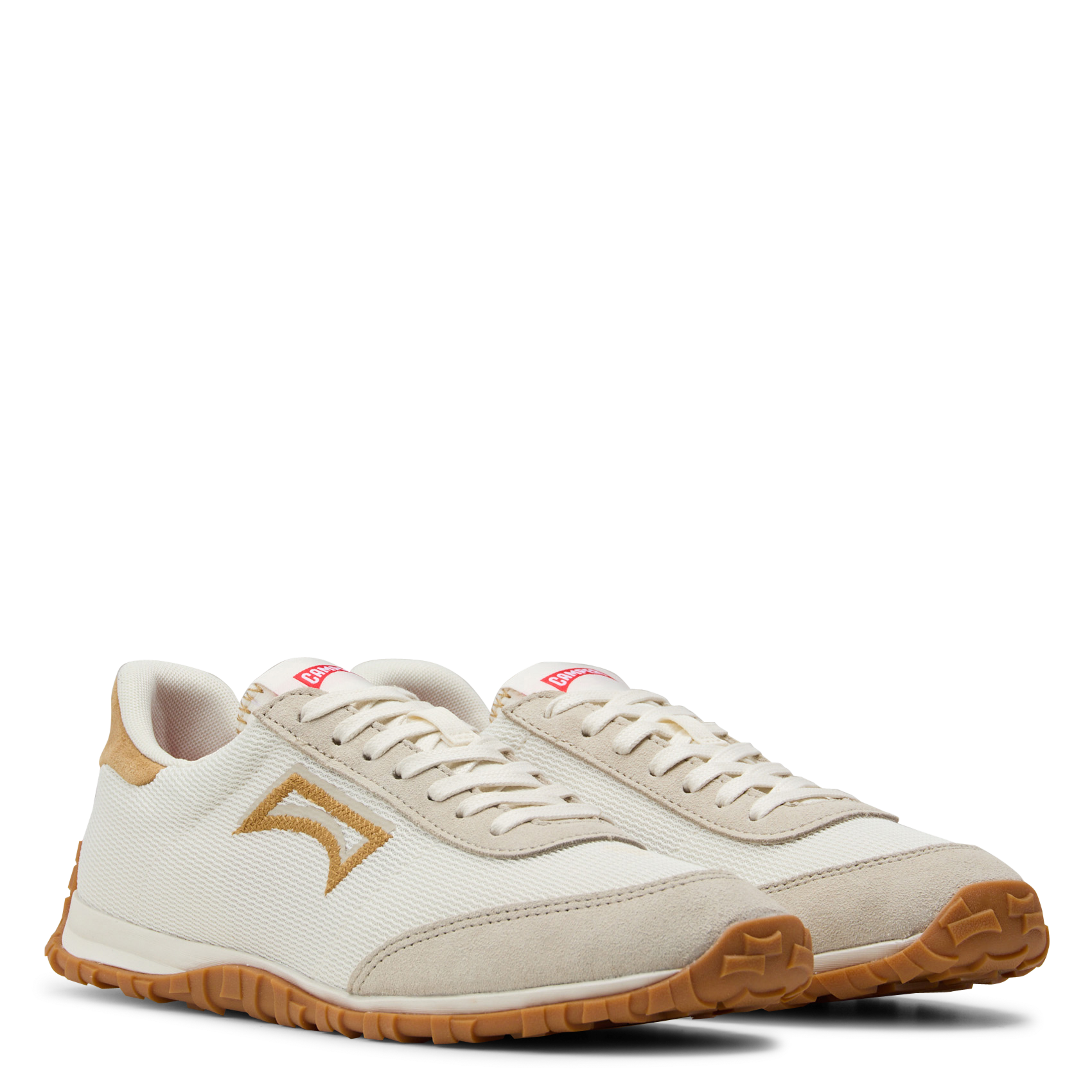 Lage sneakers met veters CAMPER Wit