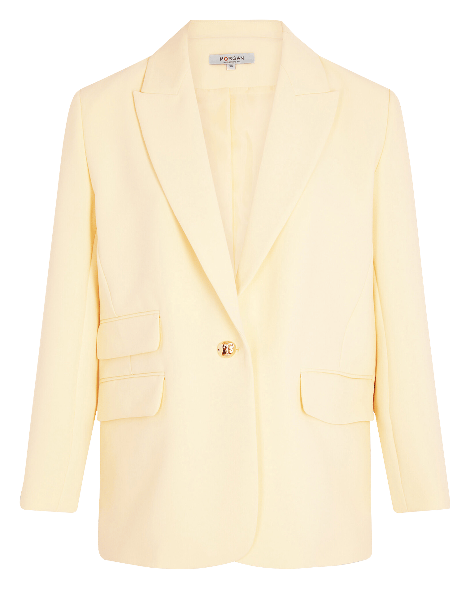 Veste de tailleur MORGAN Jaune