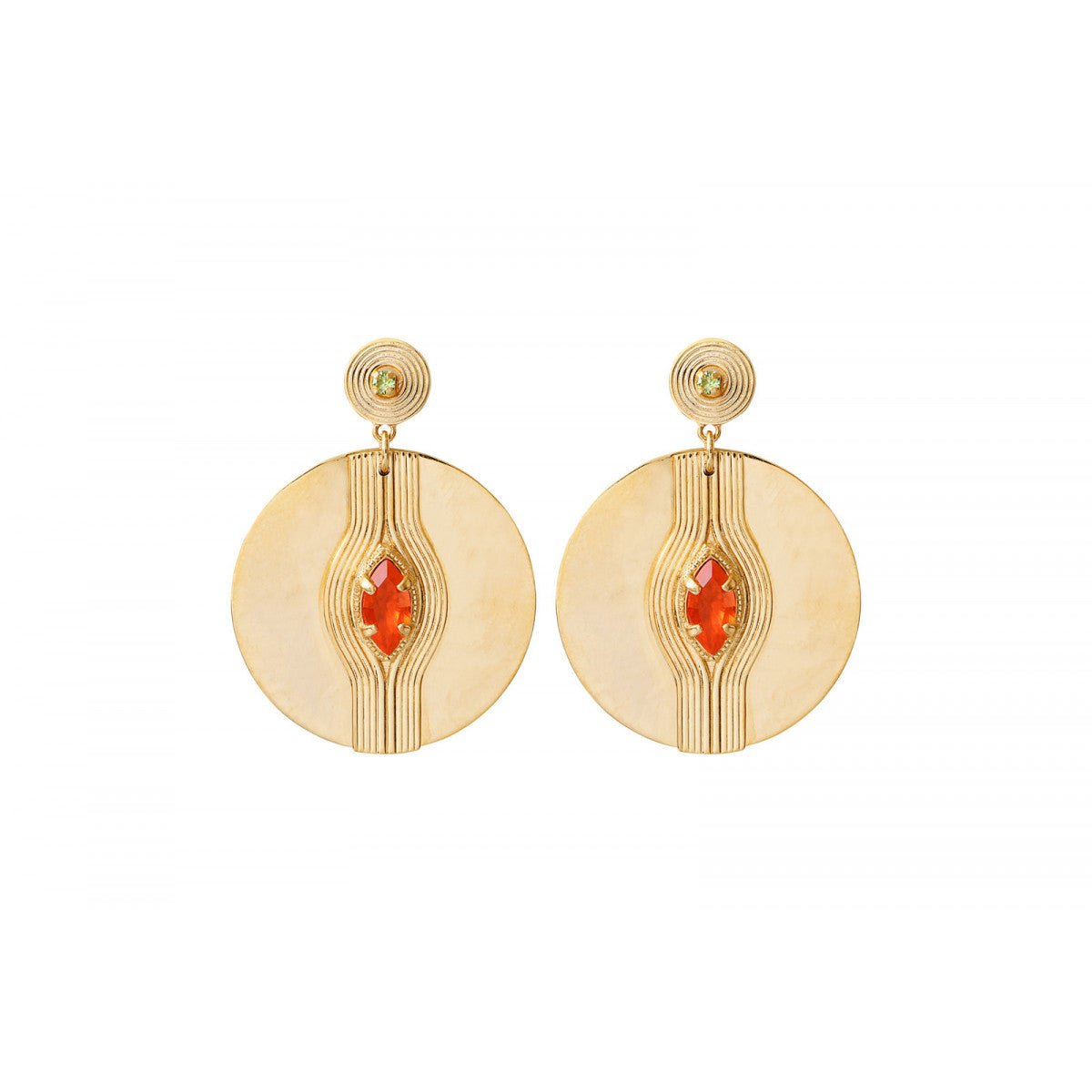 Stud earrings SATELLITE PARIS Red