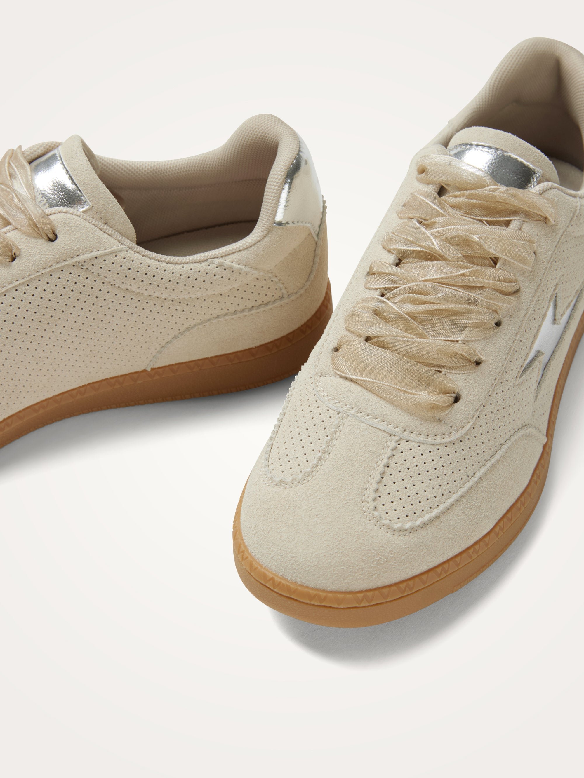 Lightning retro sole sneakers VANESSA WU Beige