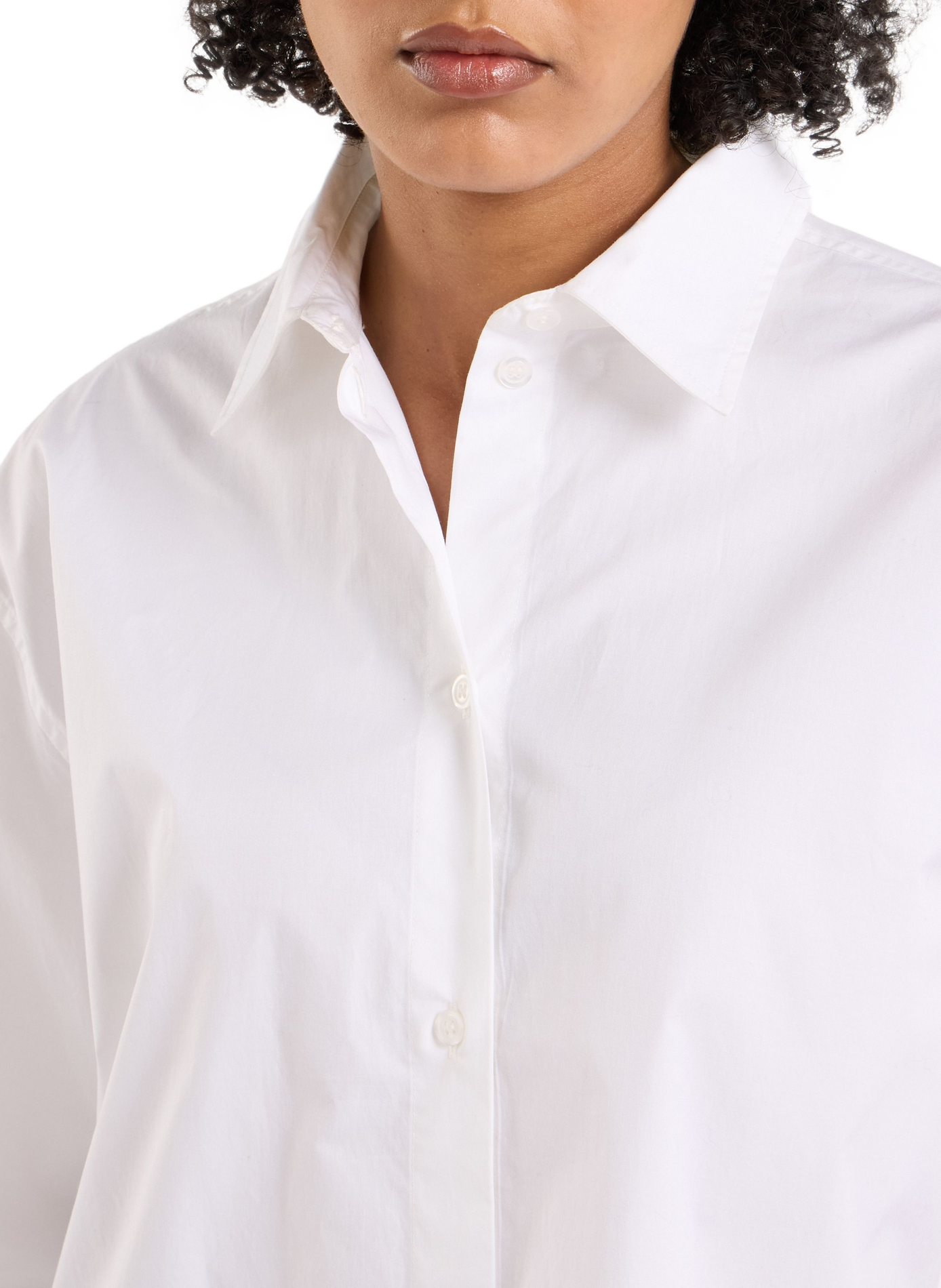 Straight shirt allowa allowa SAISON 1865 White