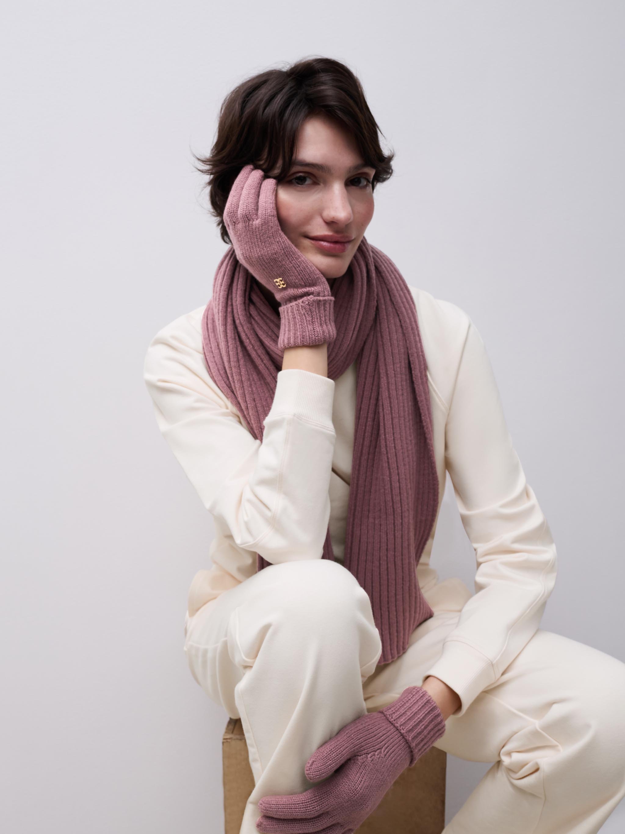 Gloves CHANTELLE Brown