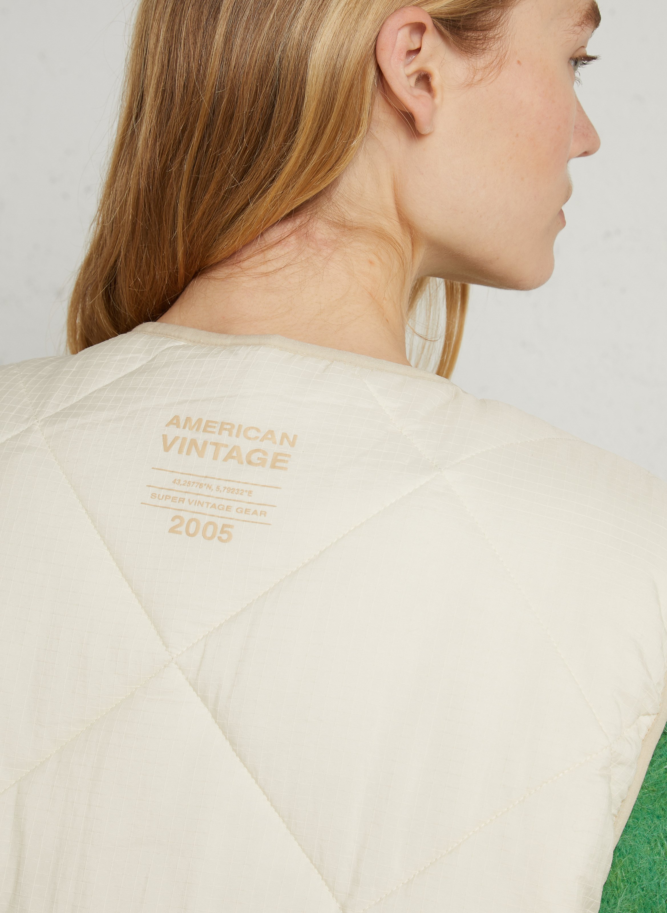Steppweste AMERICAN VINTAGE Beige