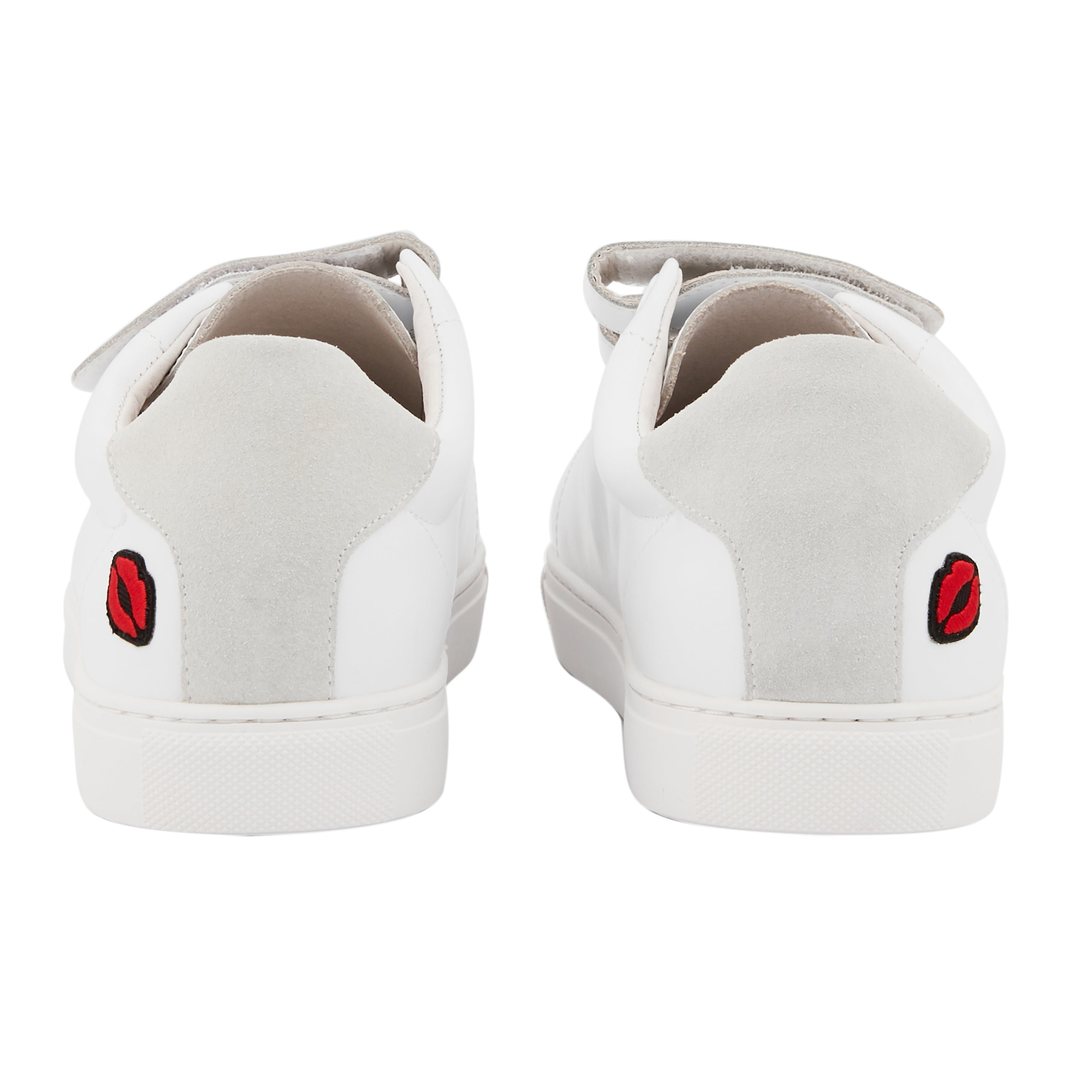 Leather sneakers BONS BAISERS PARIS White