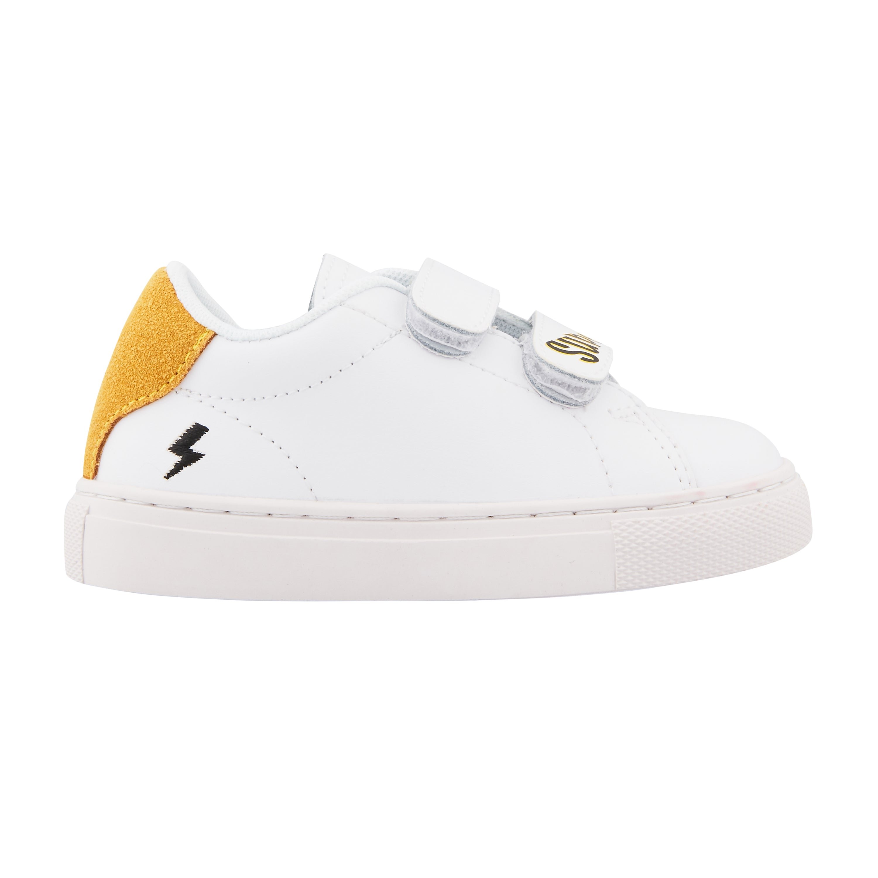 Leather sneakers BONS BAISERS PARIS White