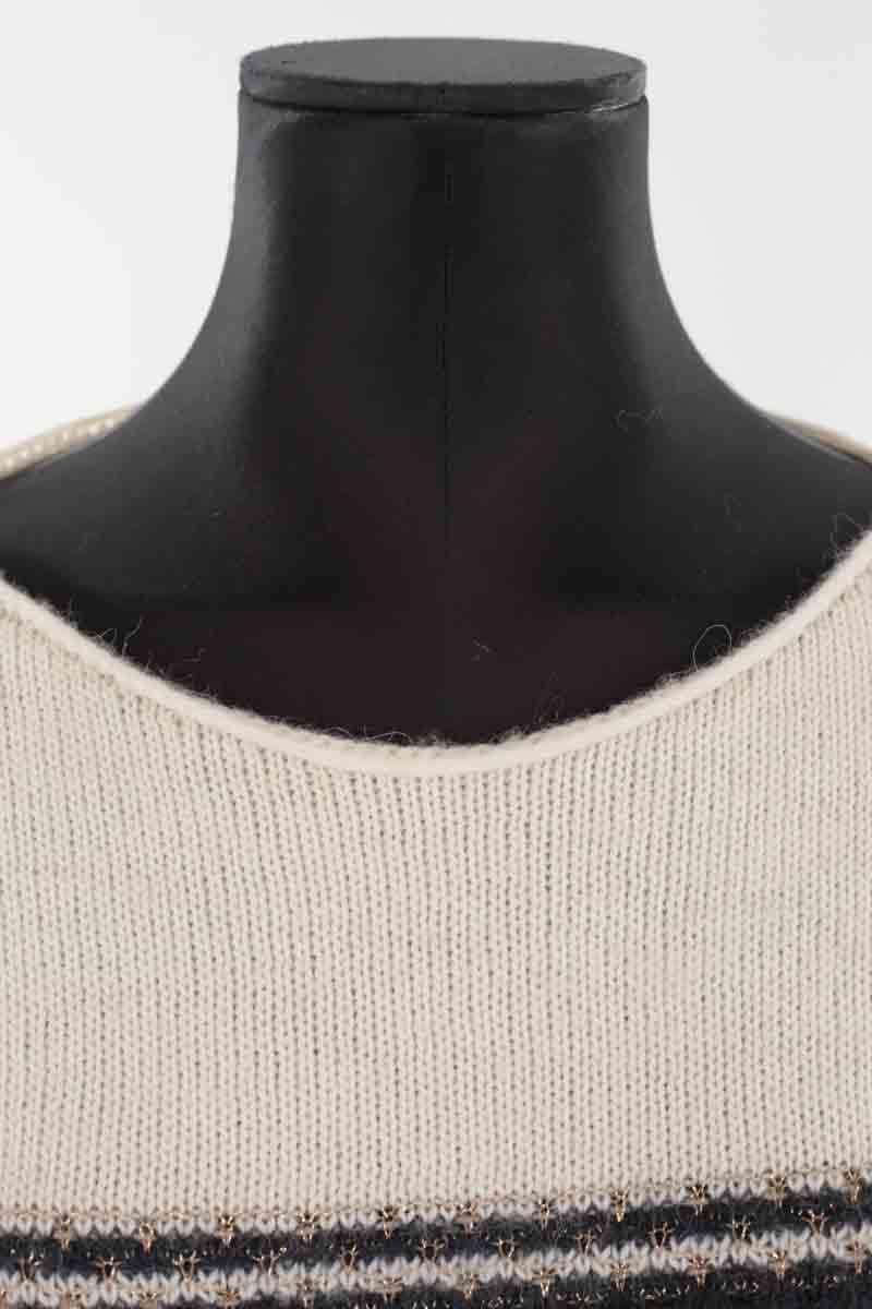 Wool Pullover SEZANE - Seconde main White