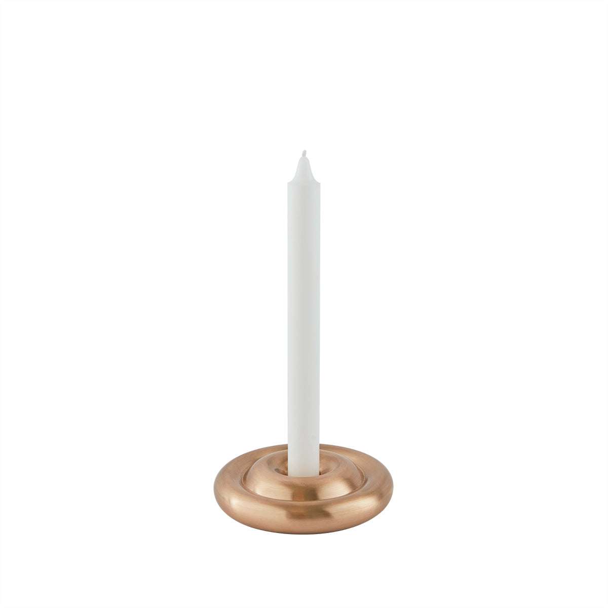 Brass candle holder OYOY LIVING DESIGN Beige