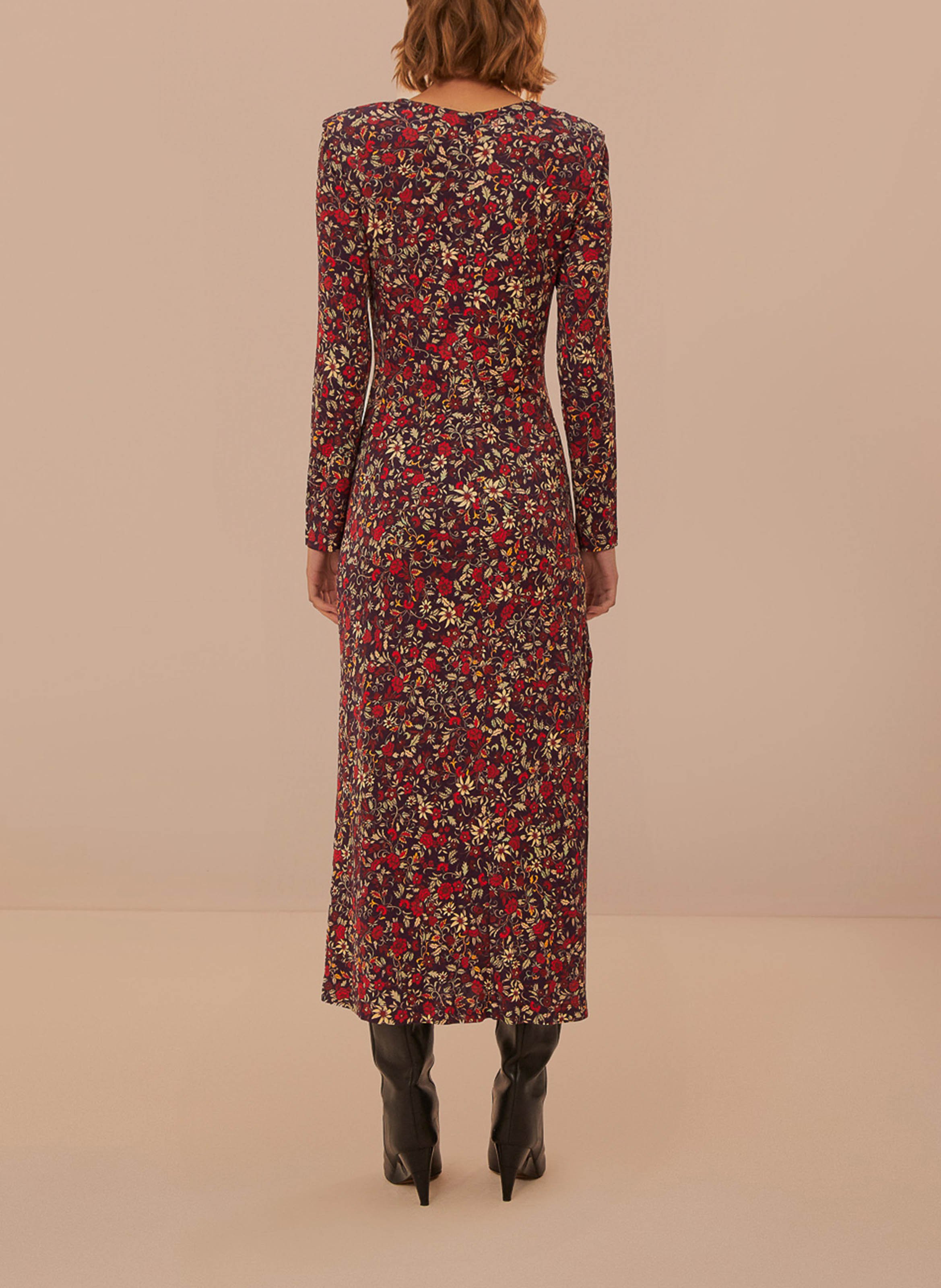 Robe longue imprimée FARM RIO Multicolore