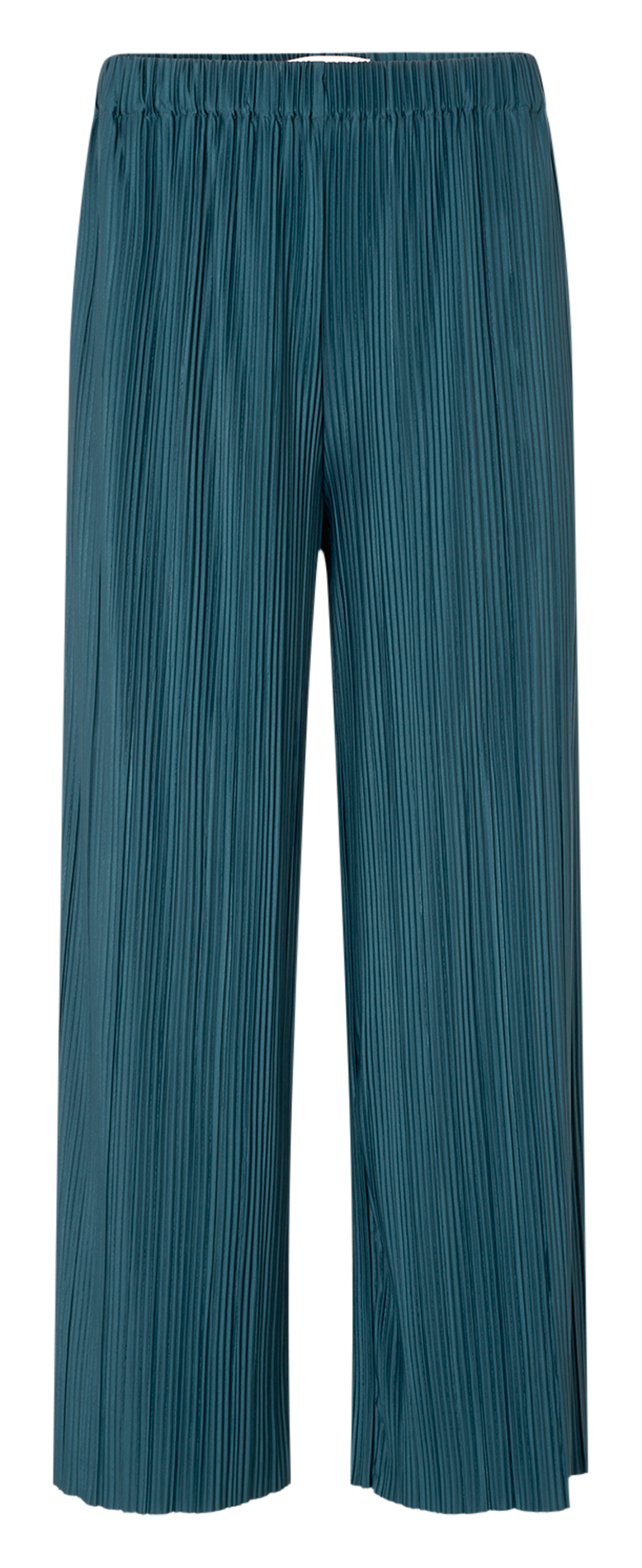 Pantalon large plissé Bleu