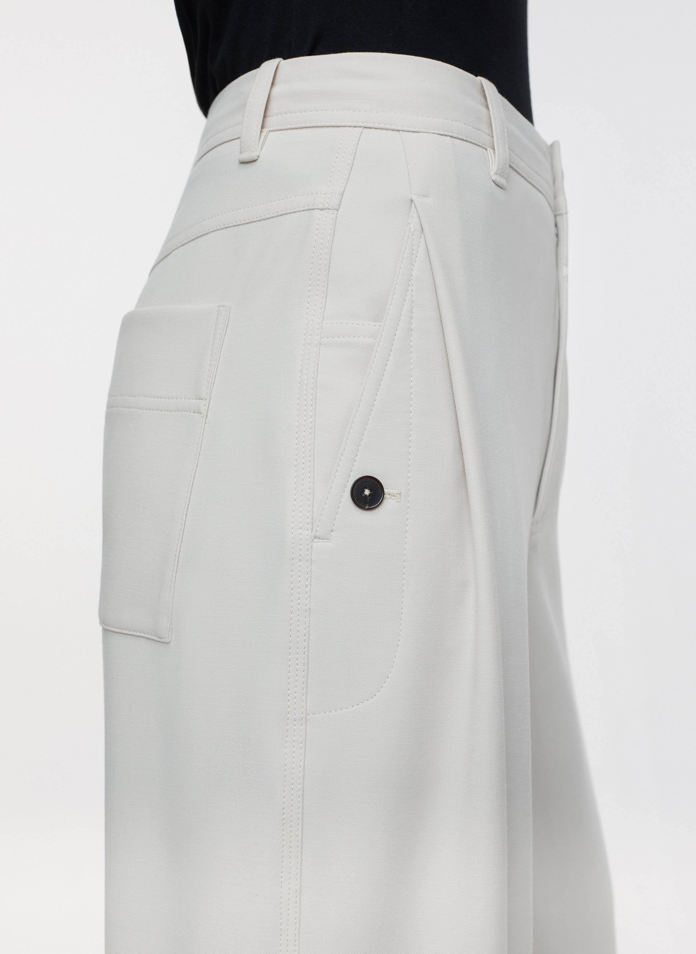 Wide trousers Stone beige Closed - Women C22065-32C-22