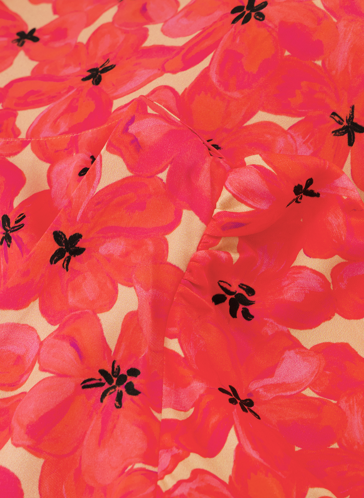 Printed straight top  FABIENNE CHAPOT Multicolored