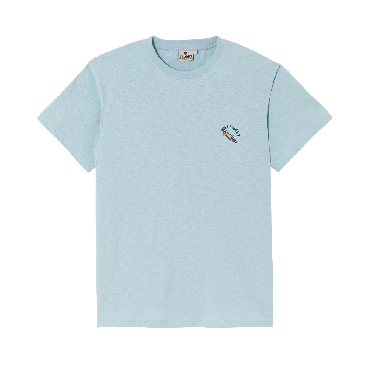 Organic cotton vintage T-shirt BlueBILLYBELT