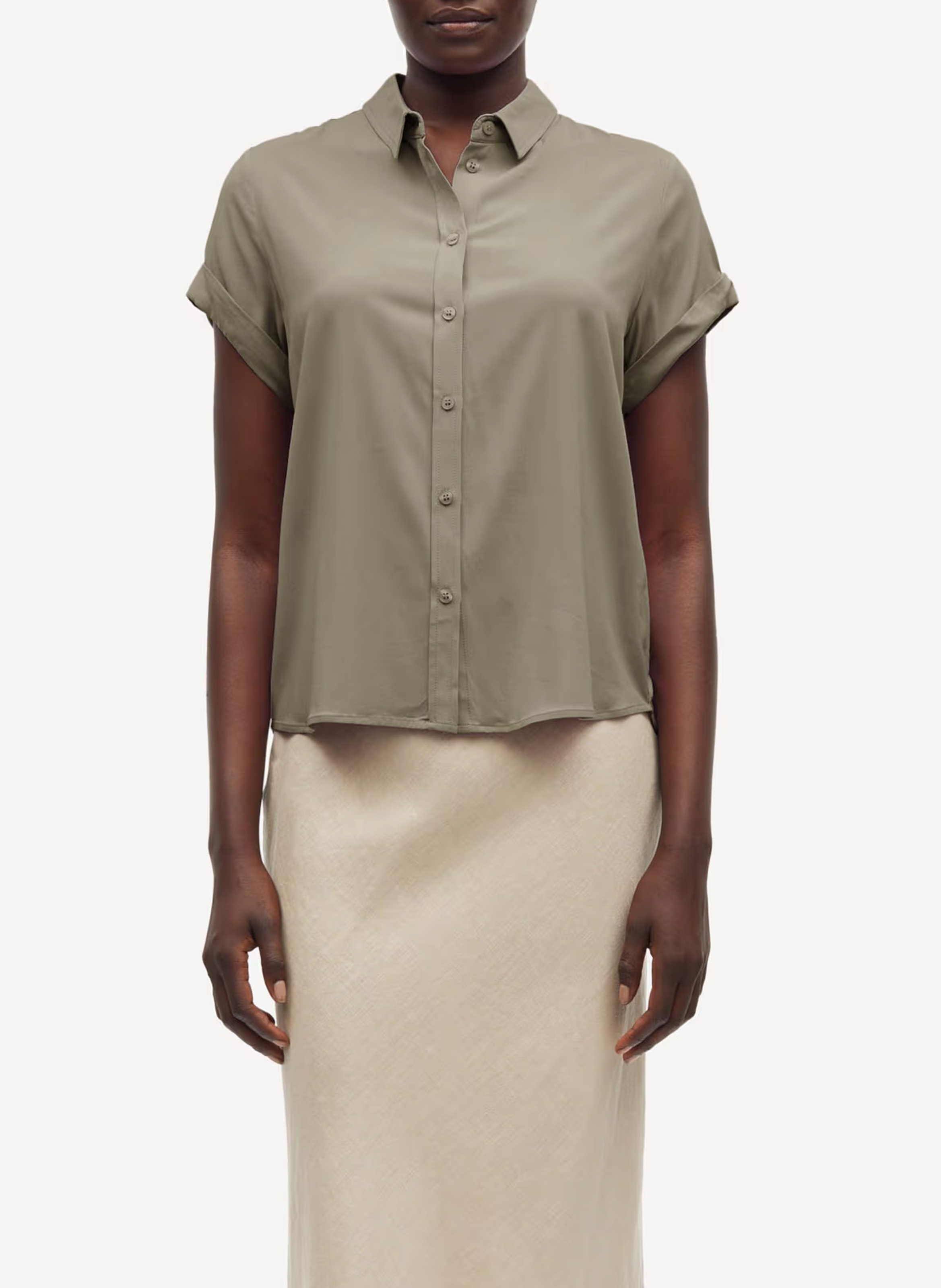 Chemise ample à col classique SAMSOE SAMSOE