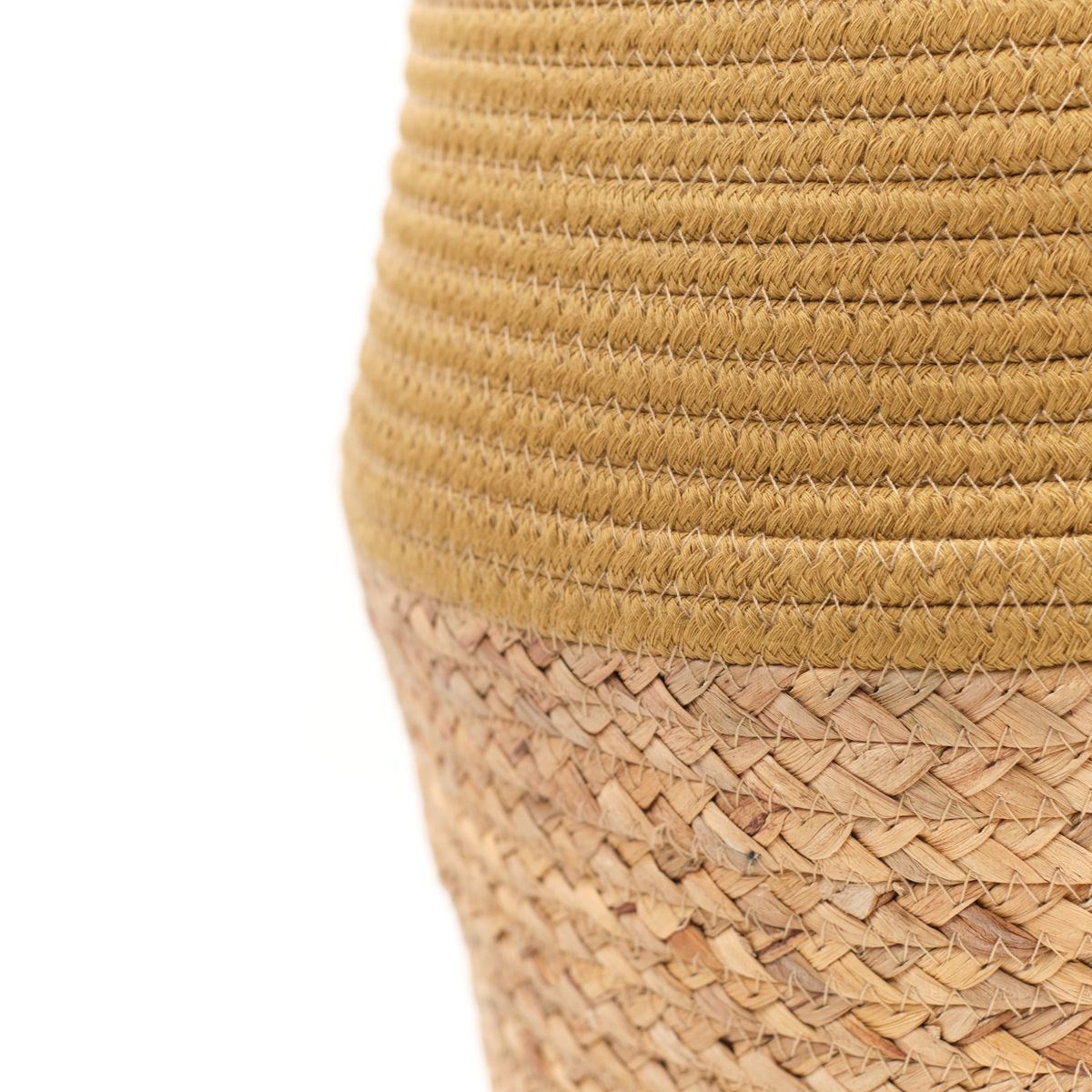 Panier long en coton FACTORY Marron