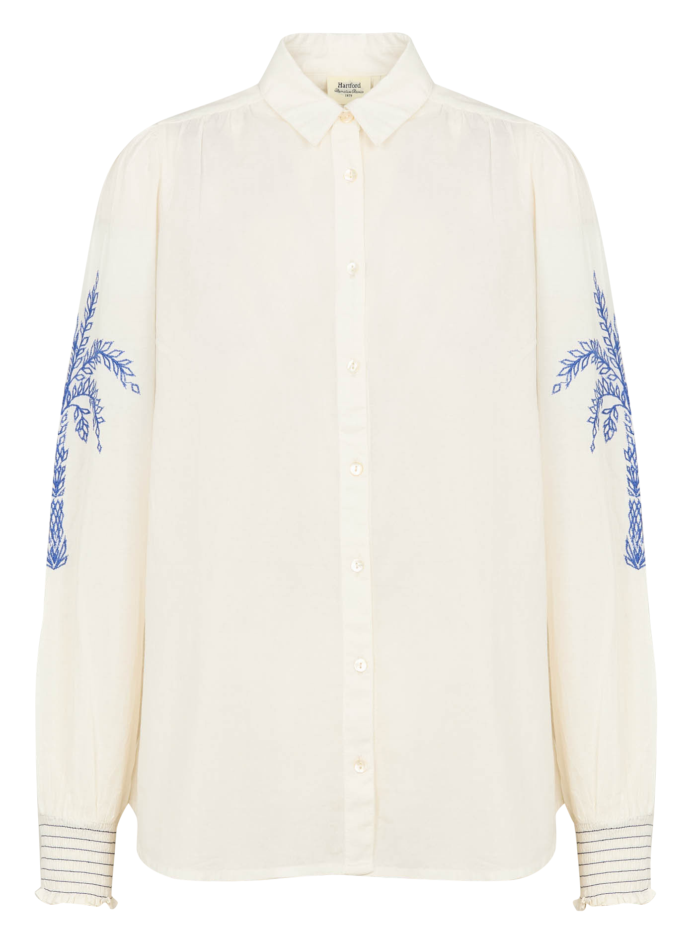 Colonel - Einfarbiges Hemd HARTFORD Beige