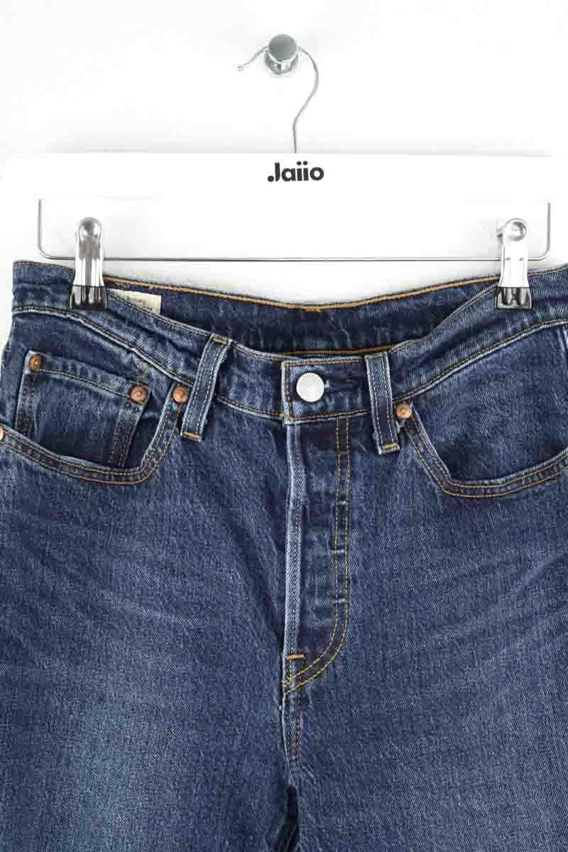 501? straight cotton jeans LEVI'S - Seconde main Blue