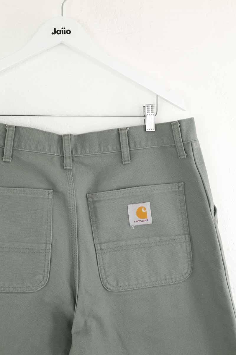 Cotton pants CARHARTT - SECONDE MAIN Grey