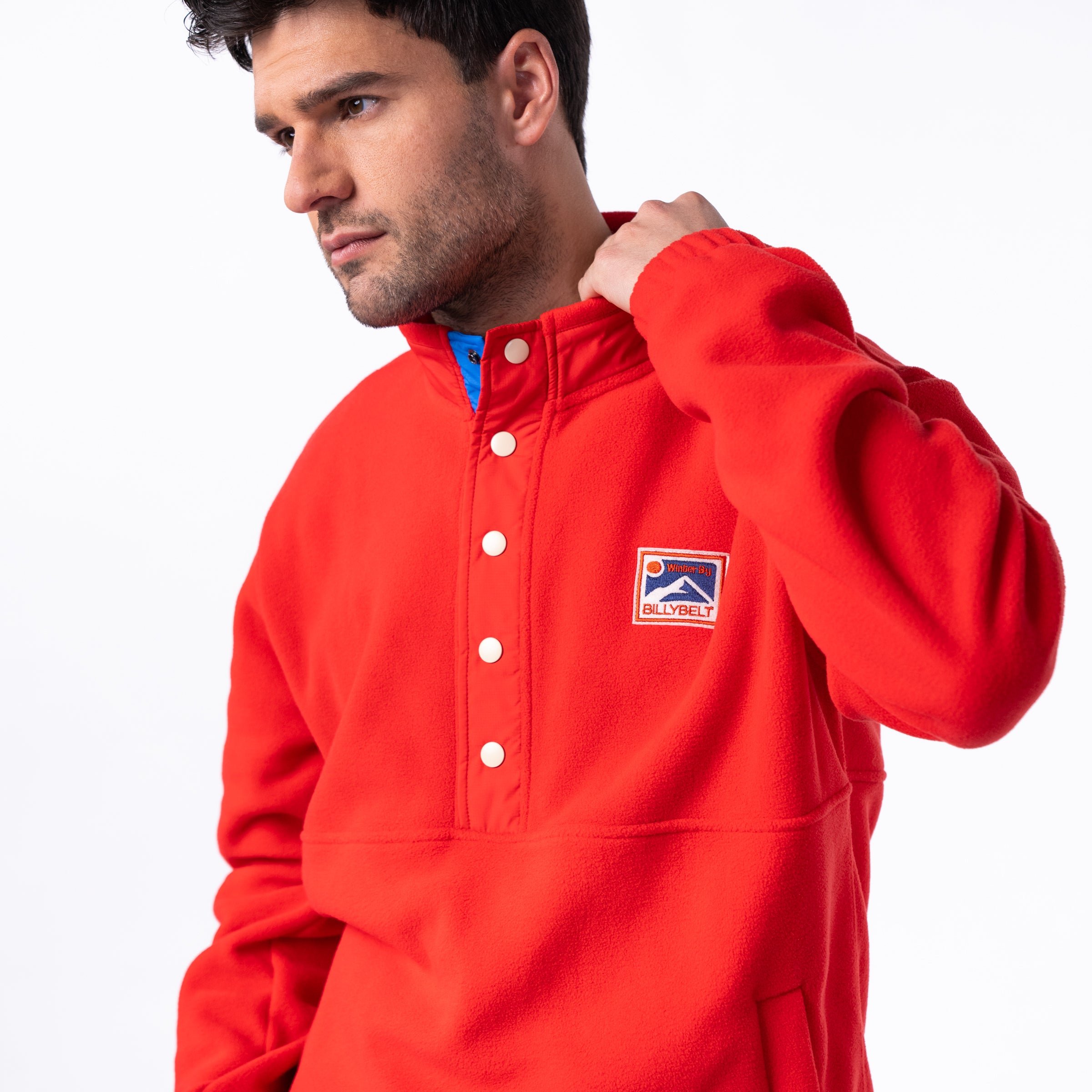 Fleece sweatshirt BILLYBELT Red