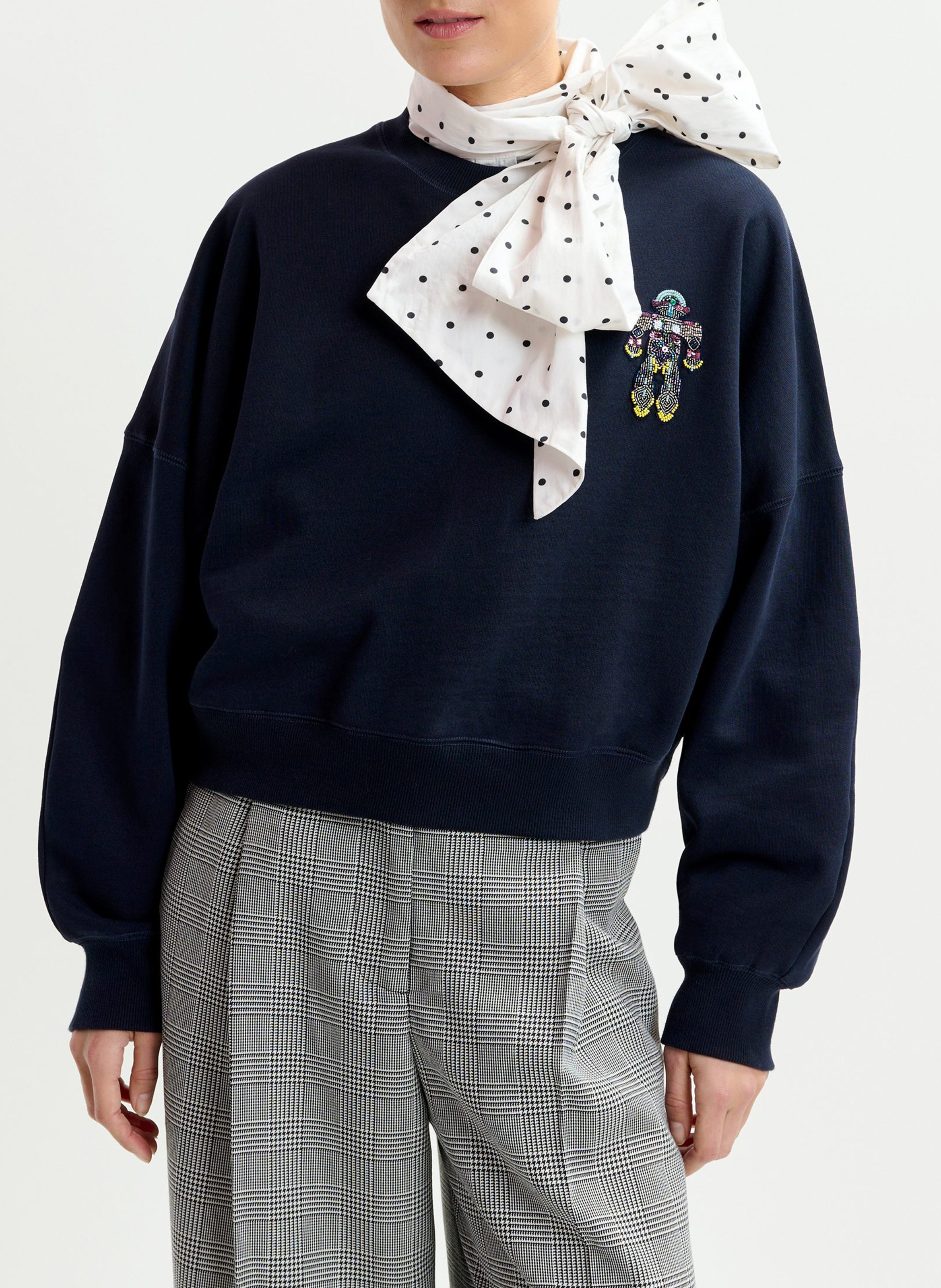 Sweat col rond en coton ESSENTIEL ANTWERP Bleu