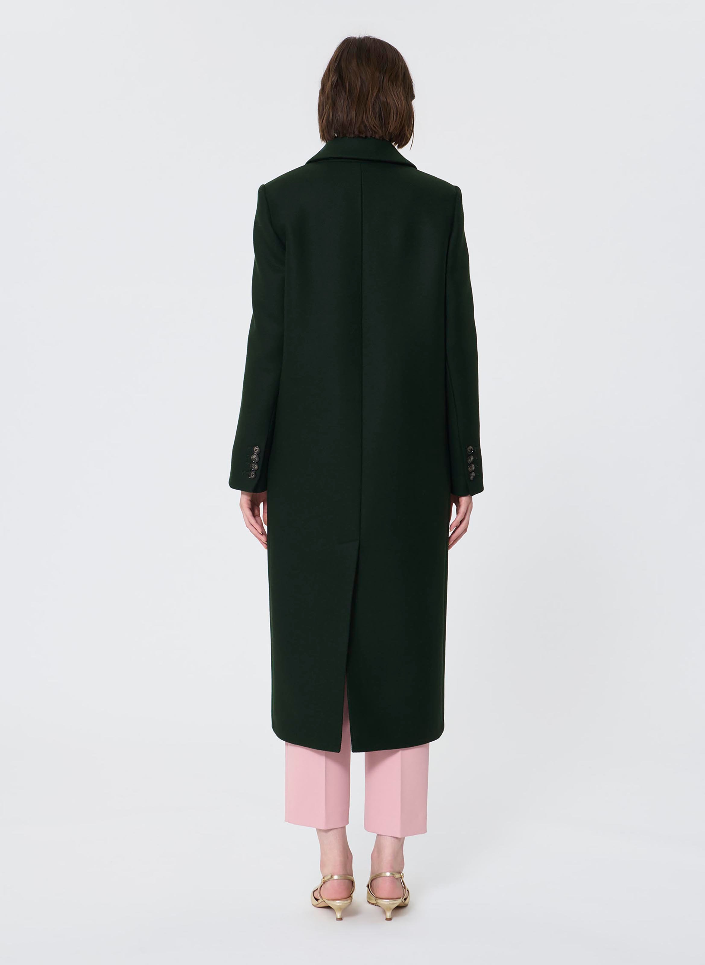 Alpaca wool coat  TARA JARMON Green