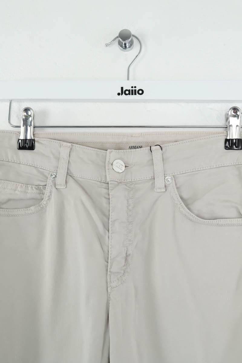 Slim-fit cotton cargo pants ARMANI - SECONDE MAIN Grey