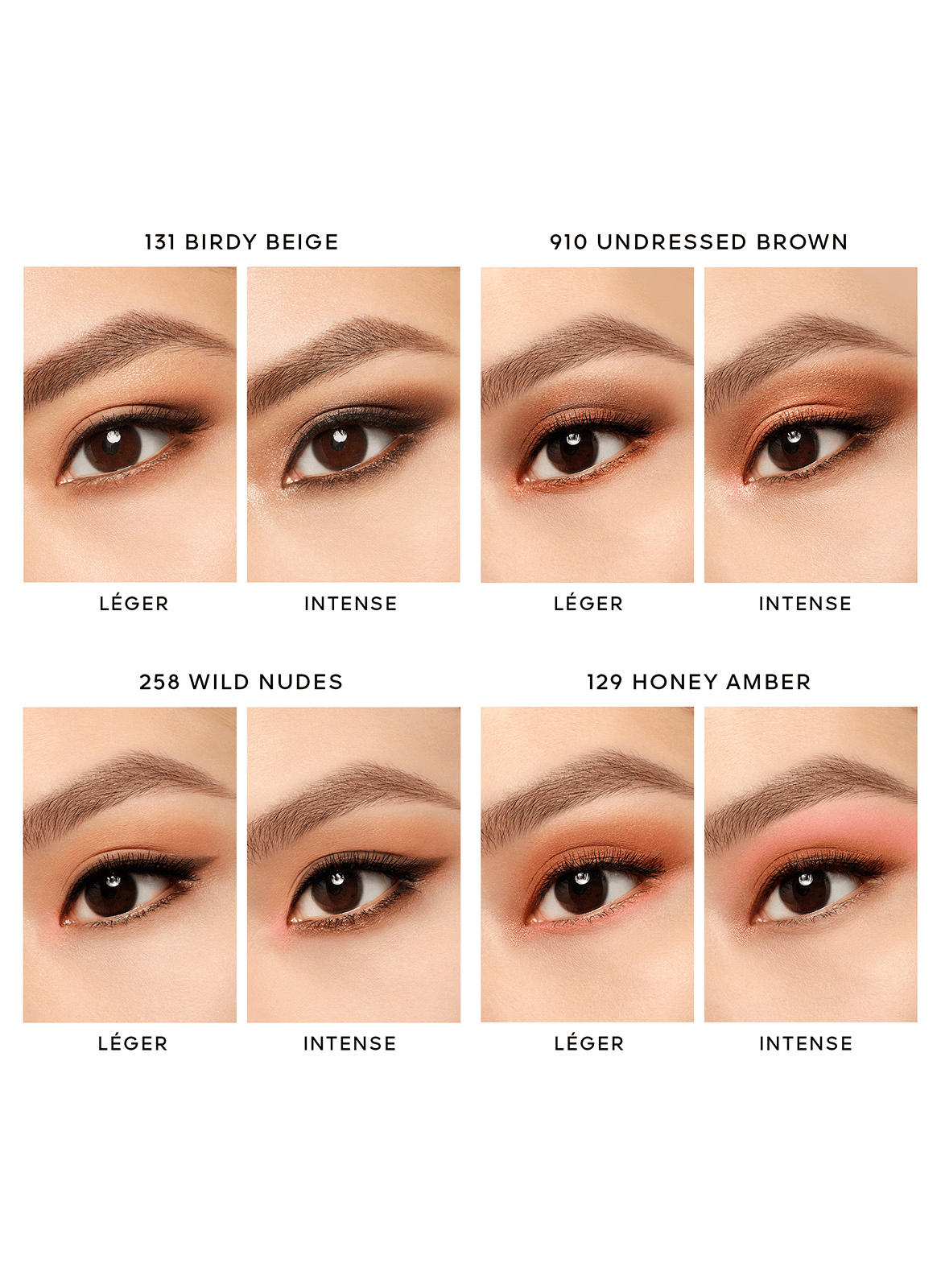 OMBRES G - Four-Shade Eyeshadow Palette 940 royal jungle