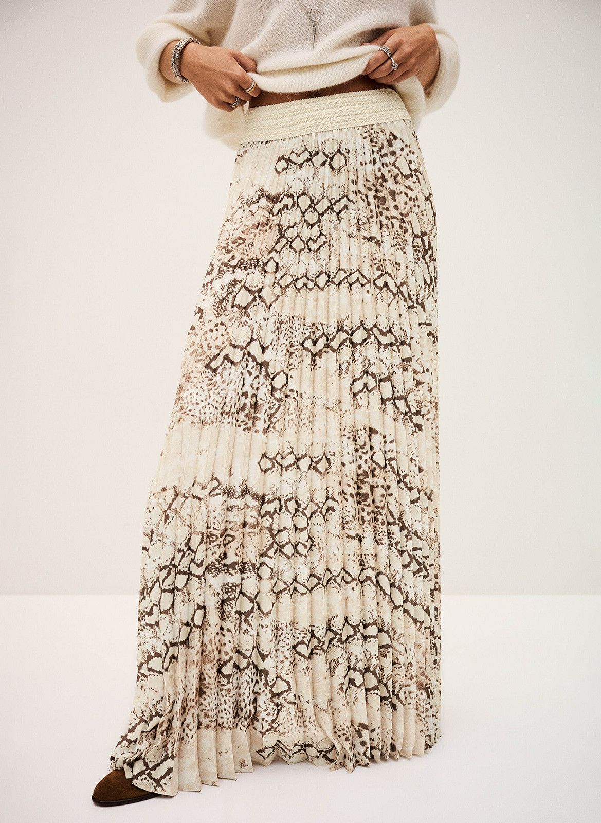 Long printed skirt BA&amp;SH