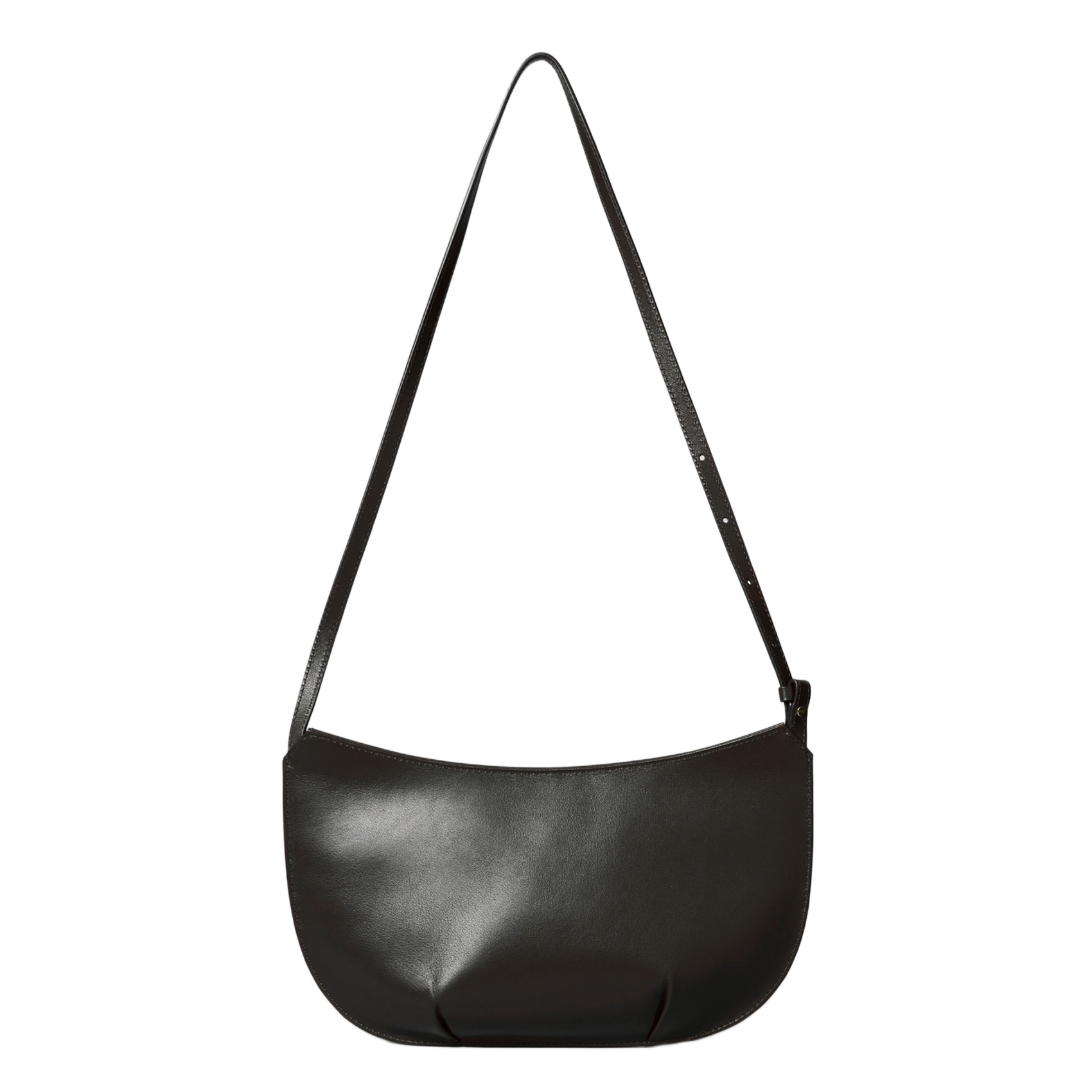 Sac bandoulière en cuir CLAUDIE PIERLOT Noir