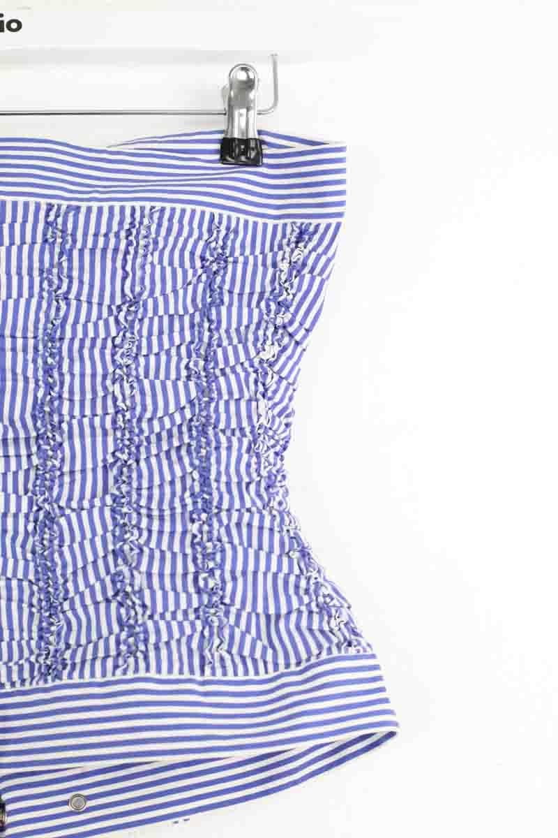 Azawood sleeveless top JOHN GALLIANO - SECONDE MAIN Blue