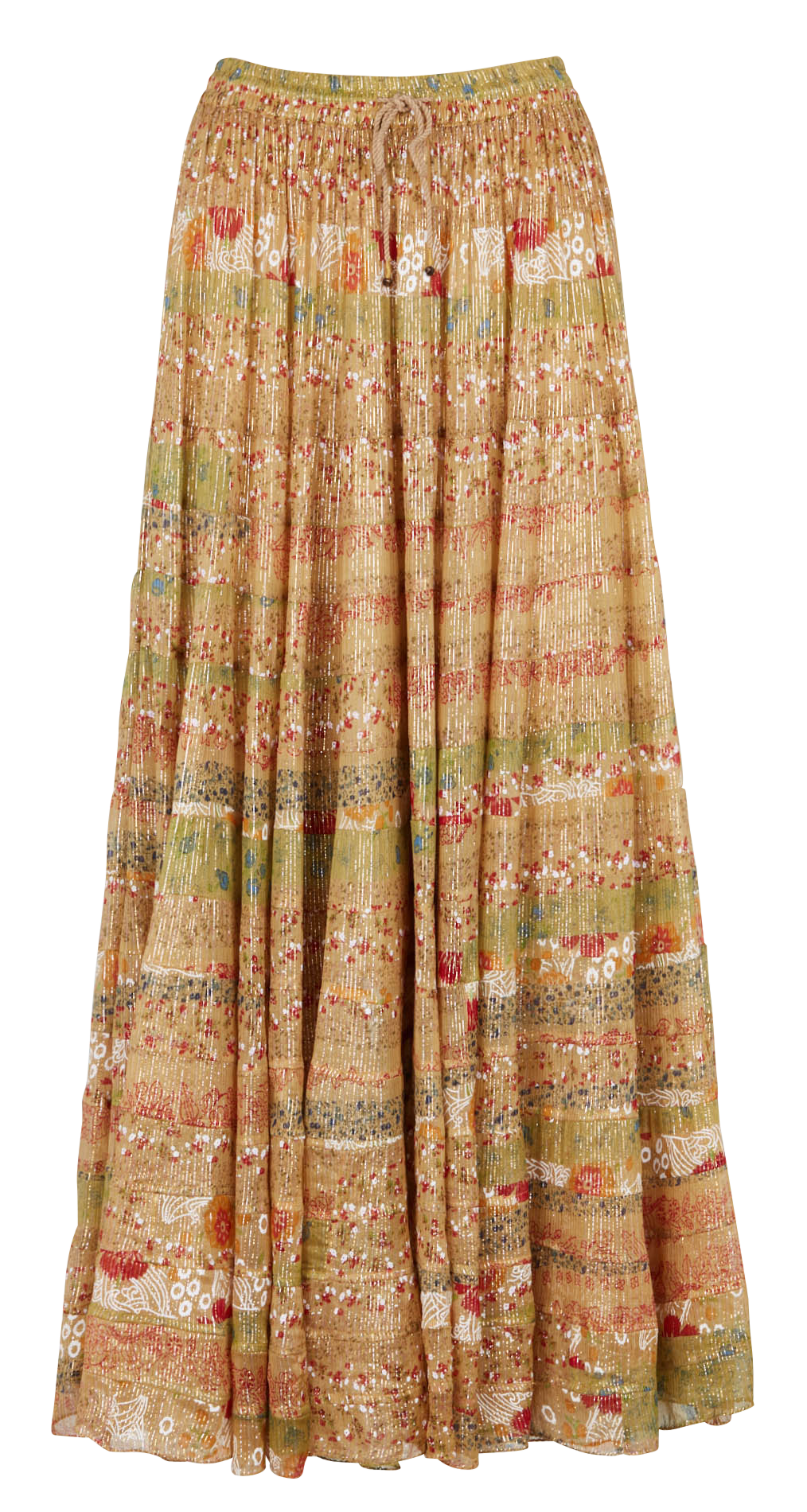 Flared skirt with floral print MES DEMOISELLES Multicolored