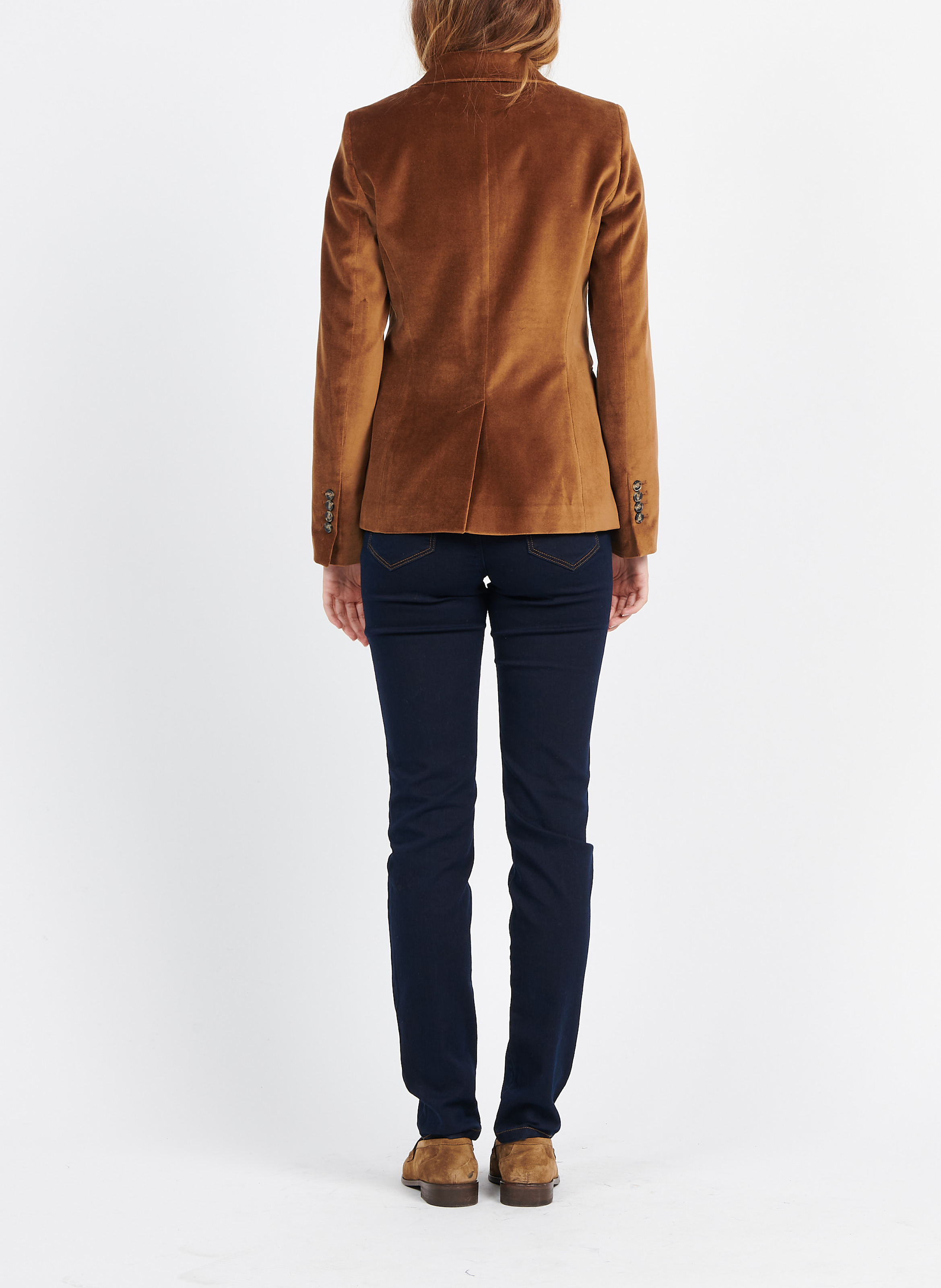 Veste de tailleur CAROLL Marron