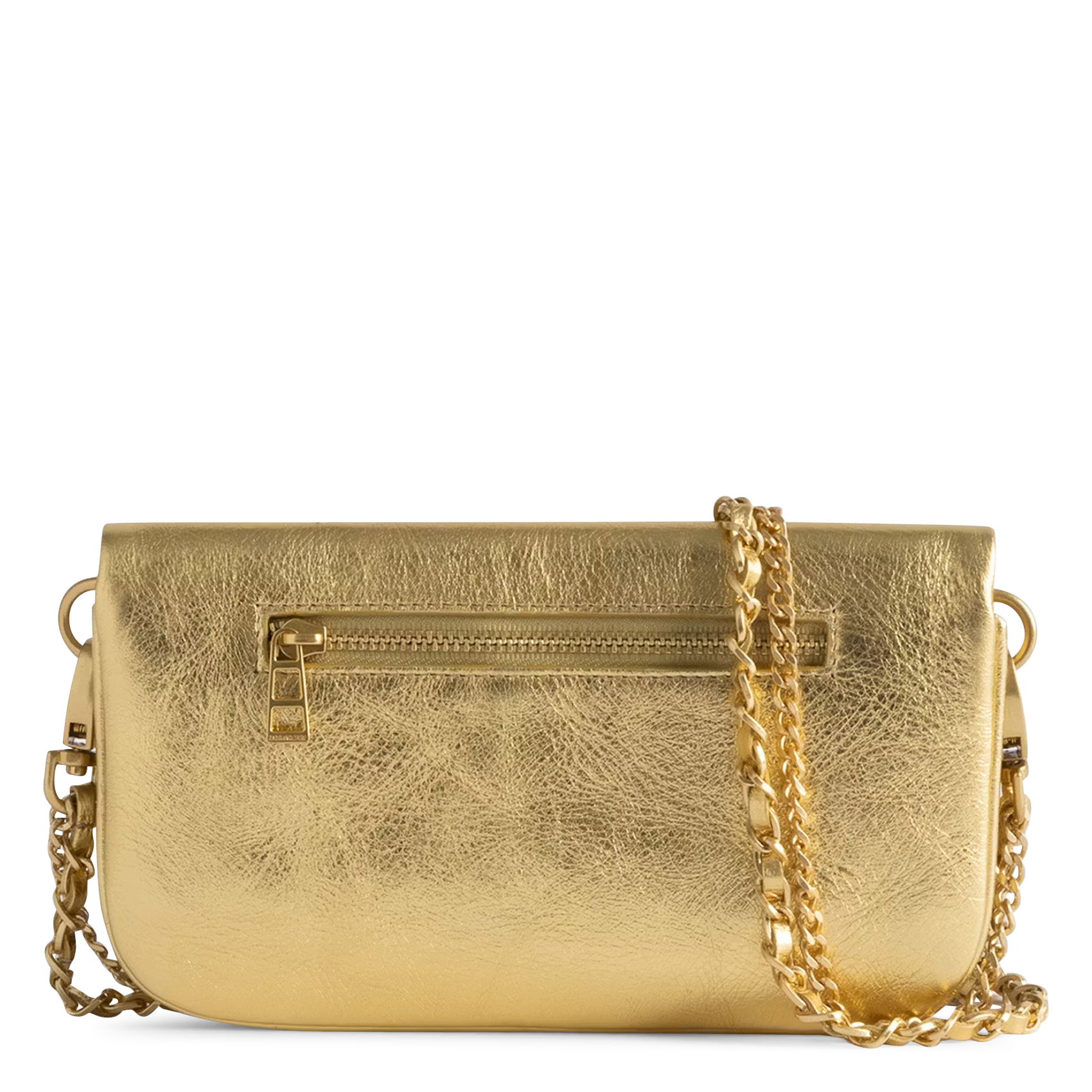 Dori leather shoulder bag ZADIG&VOLTAIRE Yellow