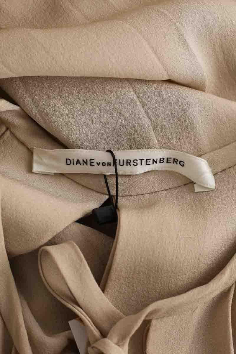 Dress DIANE VON FURSTENBERG - Seconde Main Beige