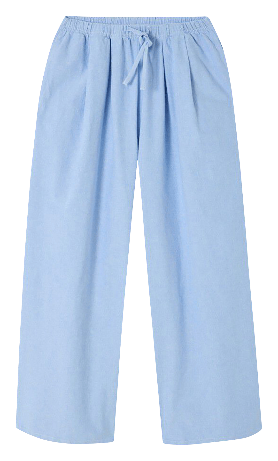 Pantalon large en coton AMERICAN VINTAGE Bleu