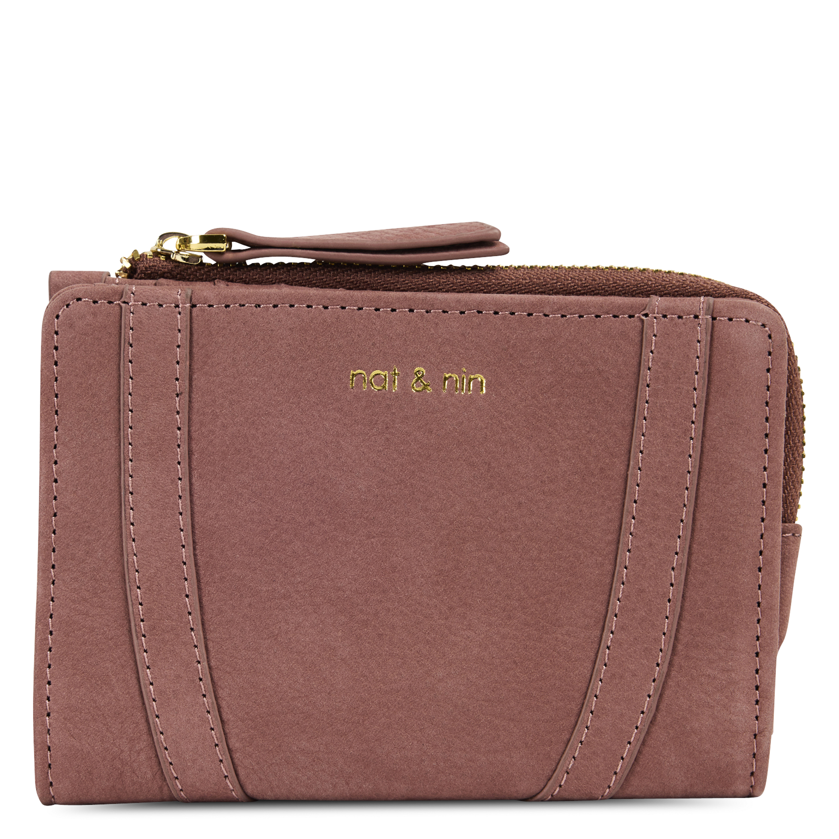 Portefeuille en cuir  NAT & NIN