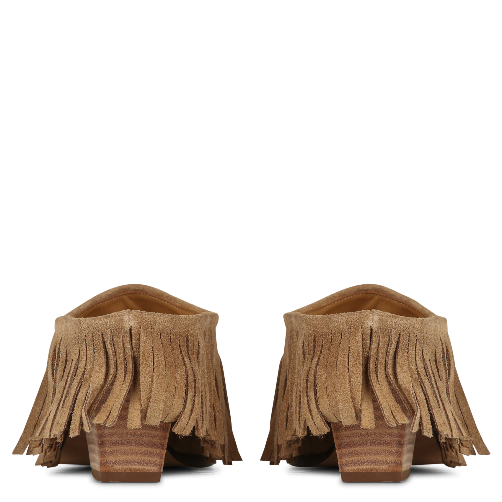 Bottines en cuir velours TORAL Marron