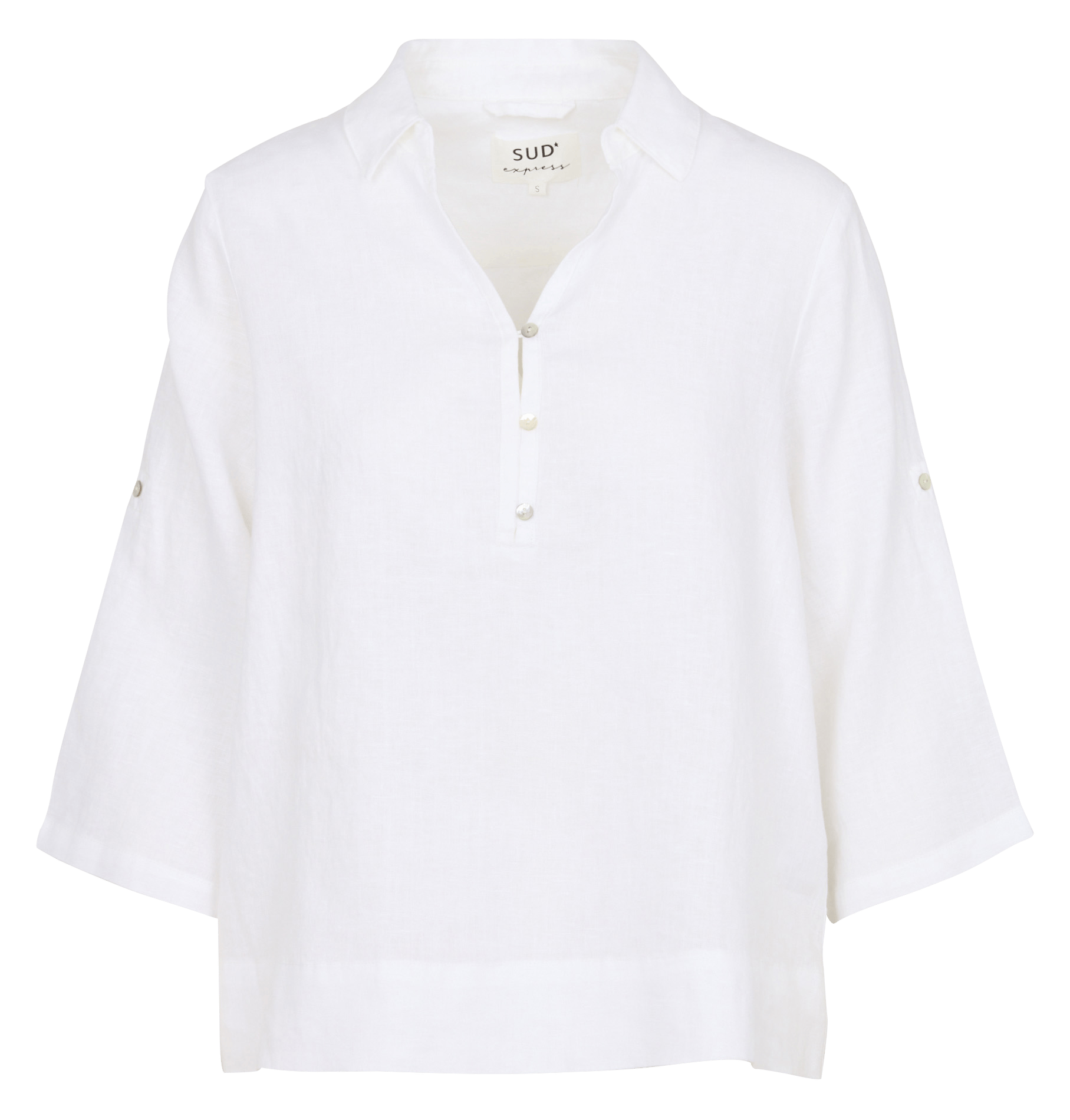 Weites Top aus Leinen SUD EXPRESS