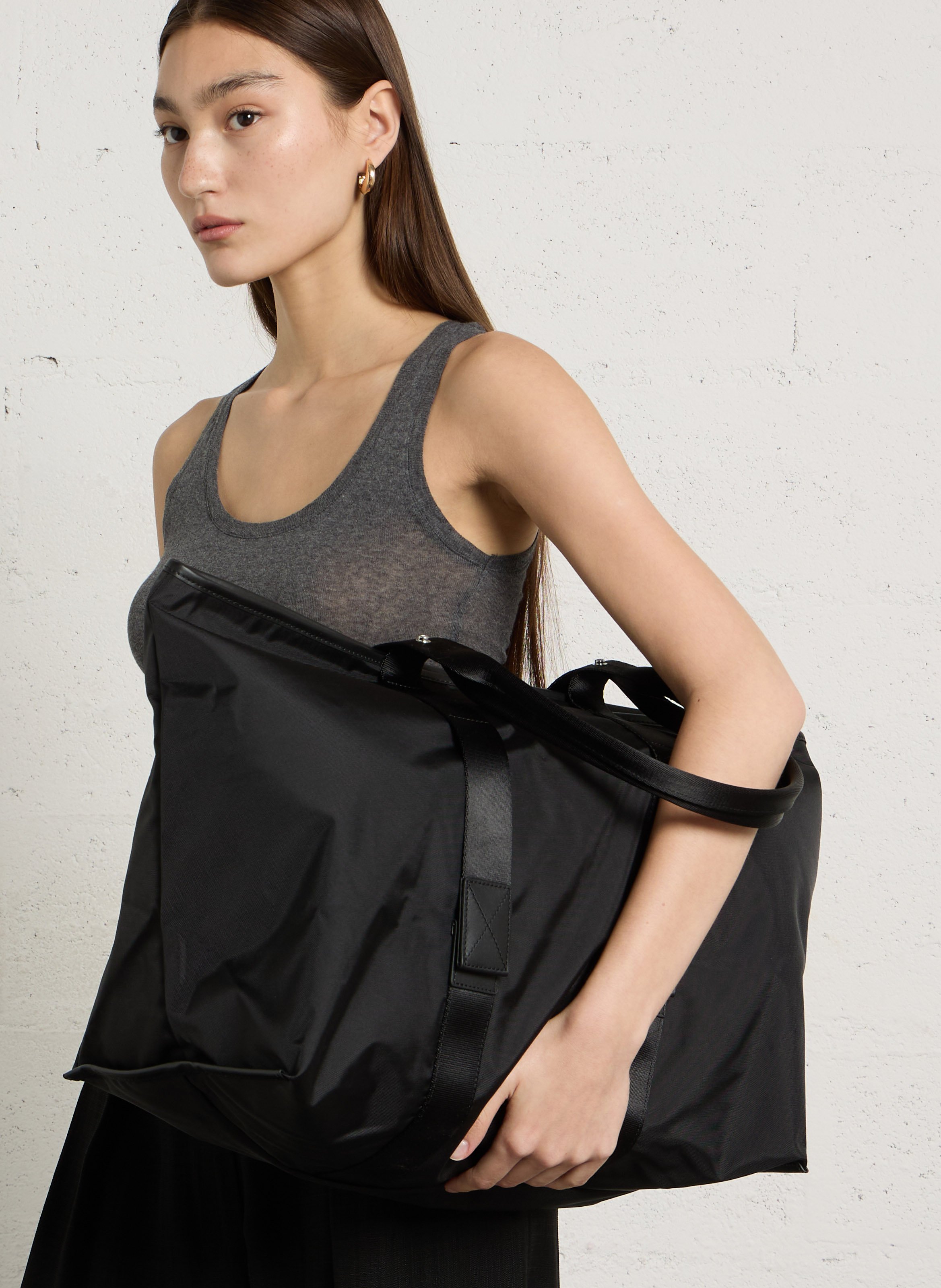 Shopper mit Reißverschluss LANCEL Schwarz